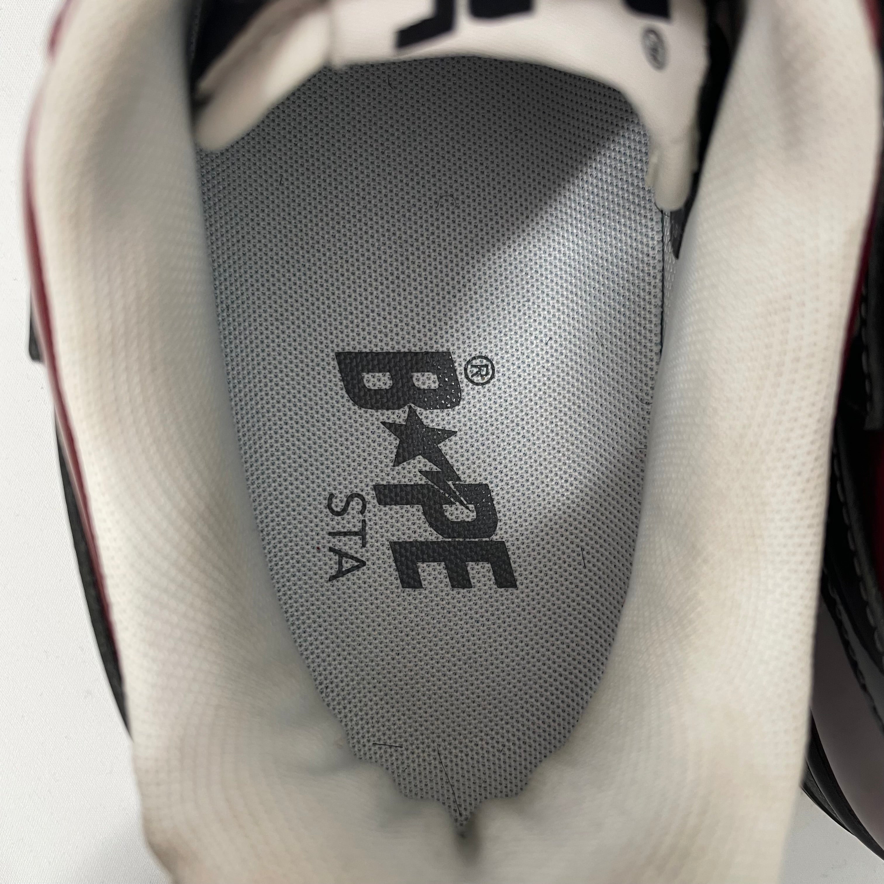 BAPE STA!/Low-Sneakers/US 8.5/GRY/ view 3