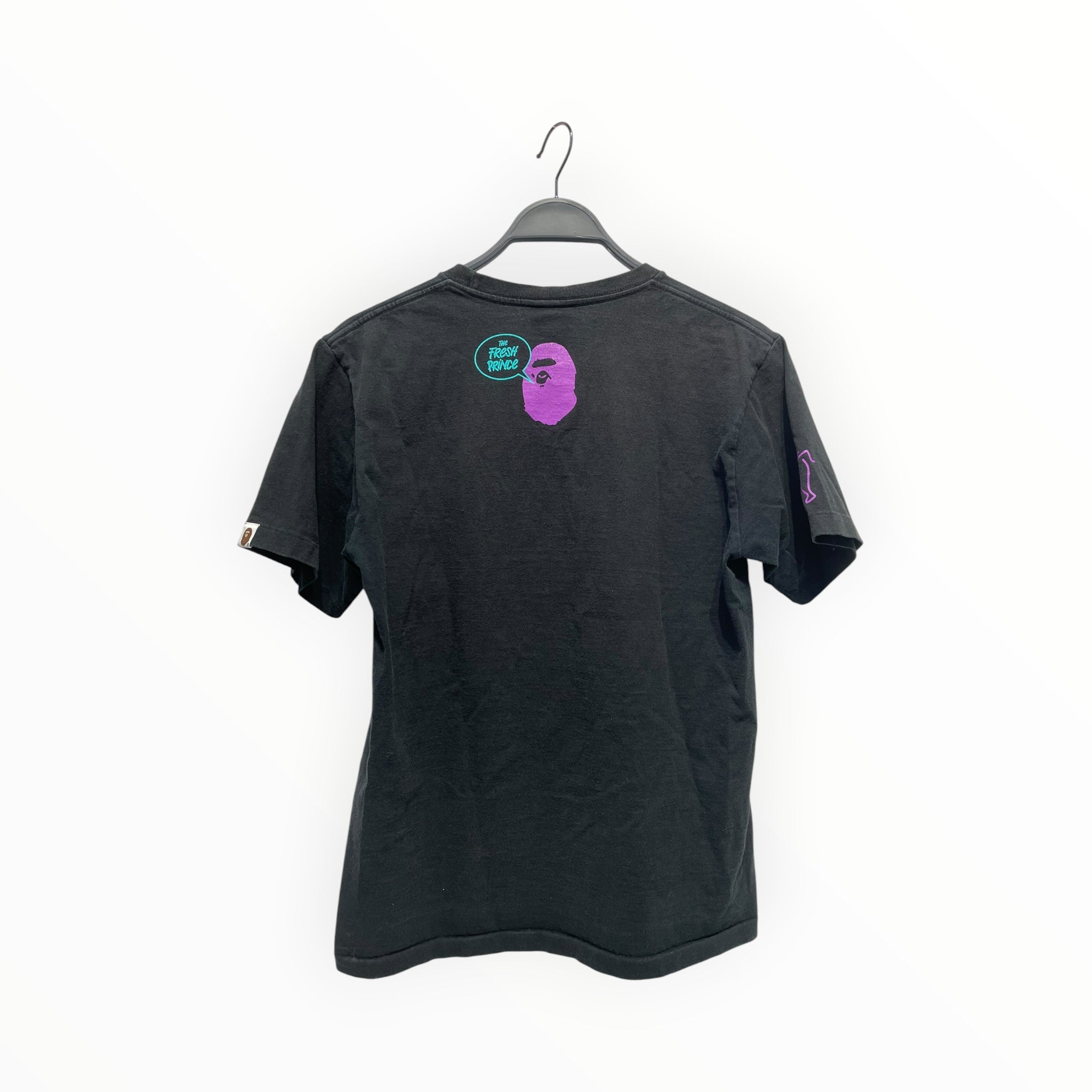 A BATHING APE/T-Shirt/M/Cotton/BLK/FRESH PRINCE COLLAB view 2