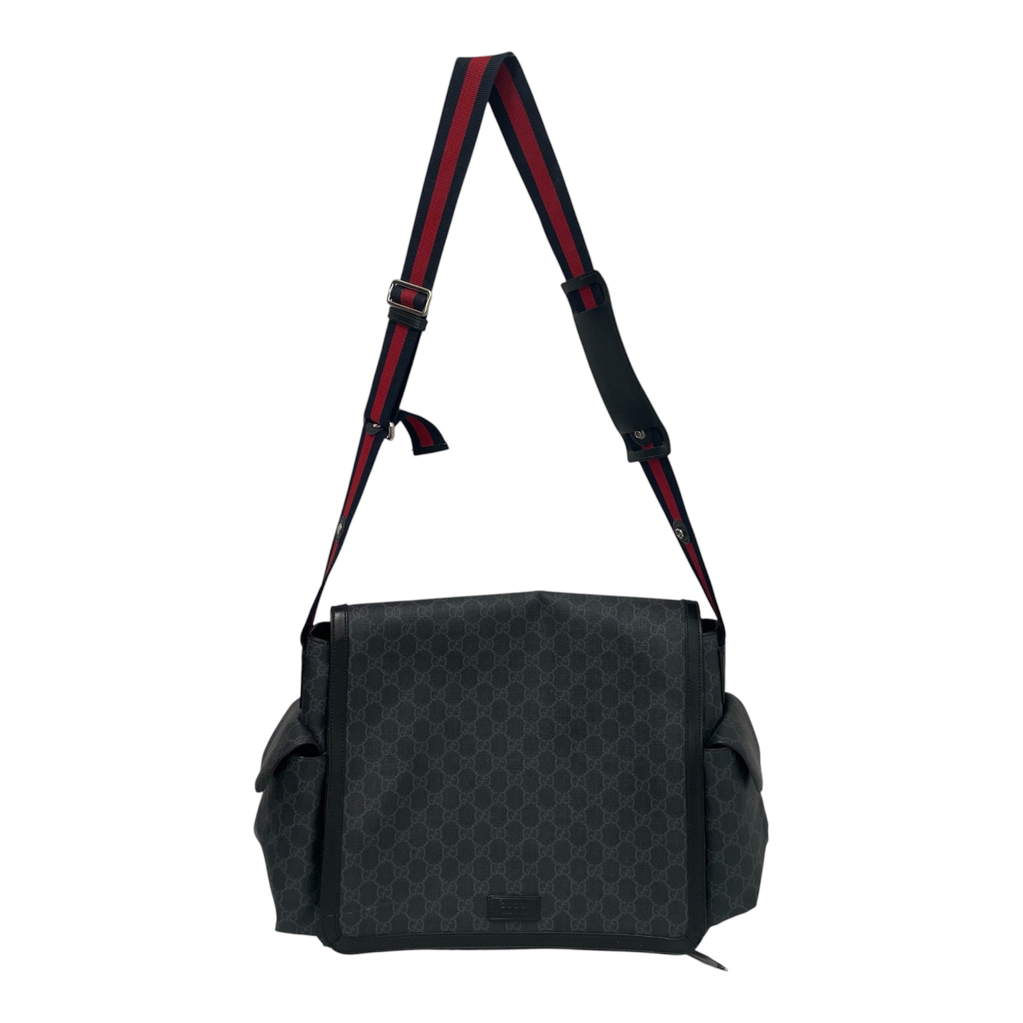 GUCCI/Cross Body Bag/Monogram/Leather/BLK/495909 525040 view 1