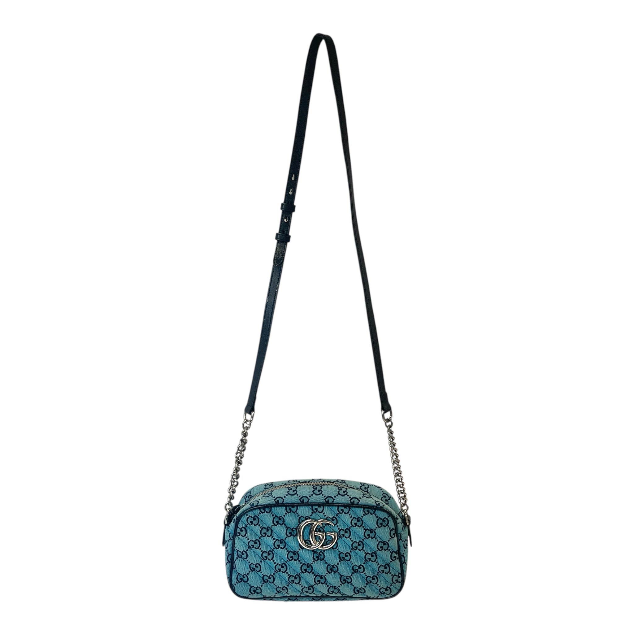 GUCCI/Cross Body Bag/Cotton/BLU/EO34492408 view 1