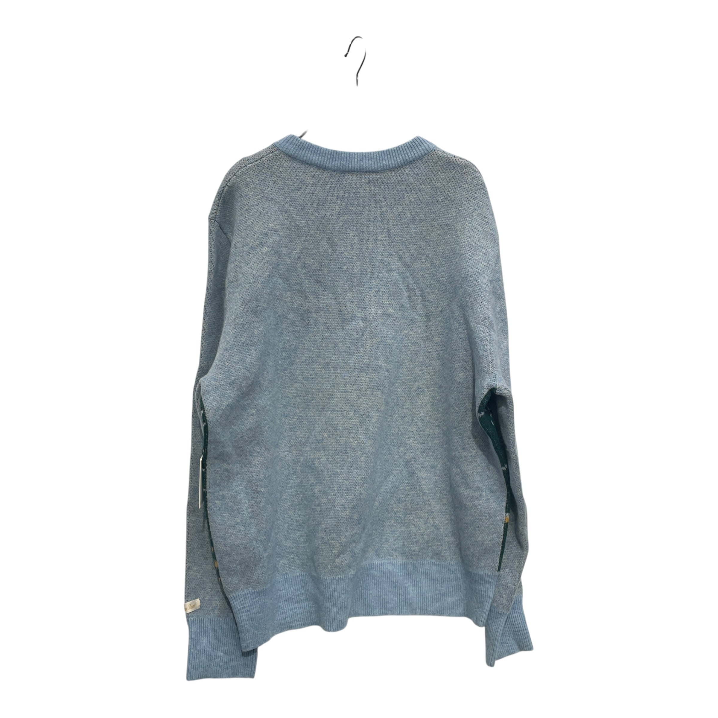 AIME LEON DORE/Sweater/XL/All Over Print/Wool/BLU/goat + man allover print view 2