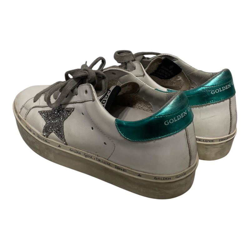 GOLDEN GOOSE/Low-Sneakers/ITL 38/Leather/WHT/Hi Star D 17320085