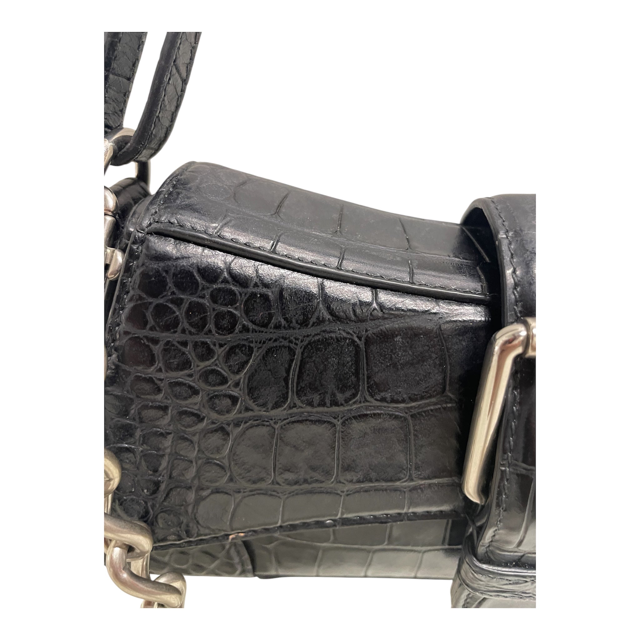 BALENCIAGA/Bag/Leather/BLK/9CQC4DB/LINDSAY view 4