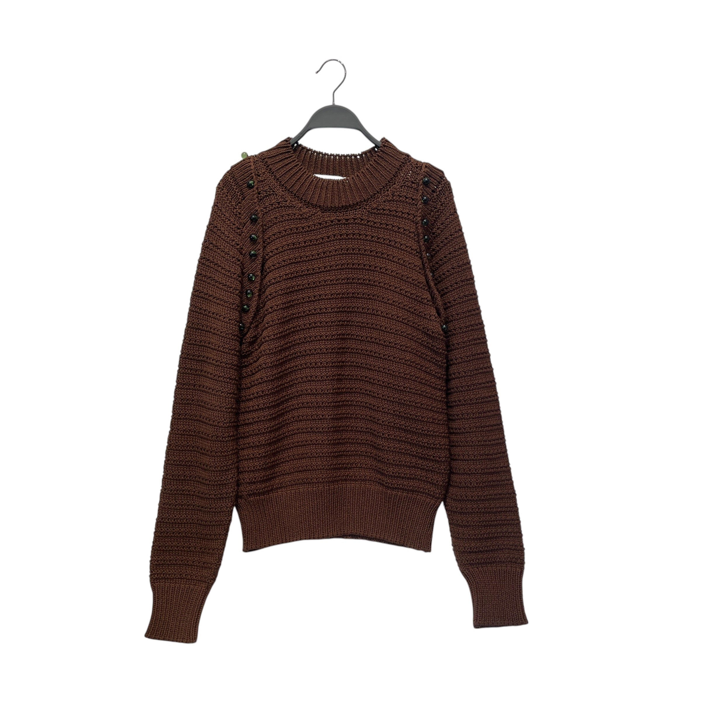 NAMACHEKO/Sweater/38/Wool/BRW/MARBLE RAGLAN view 3