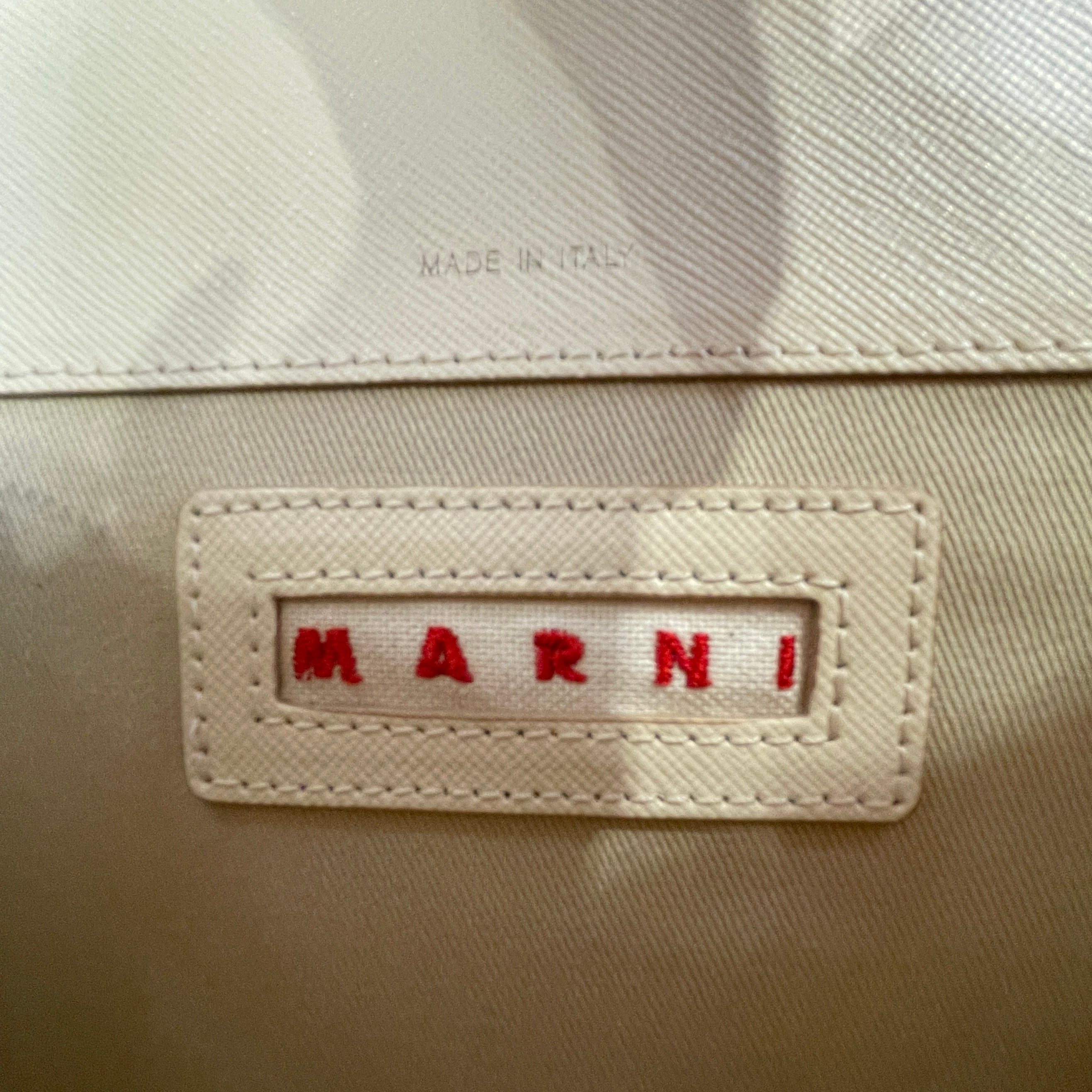MARNI/Bag/Leather/WHT/TRUNK BAG view 3
