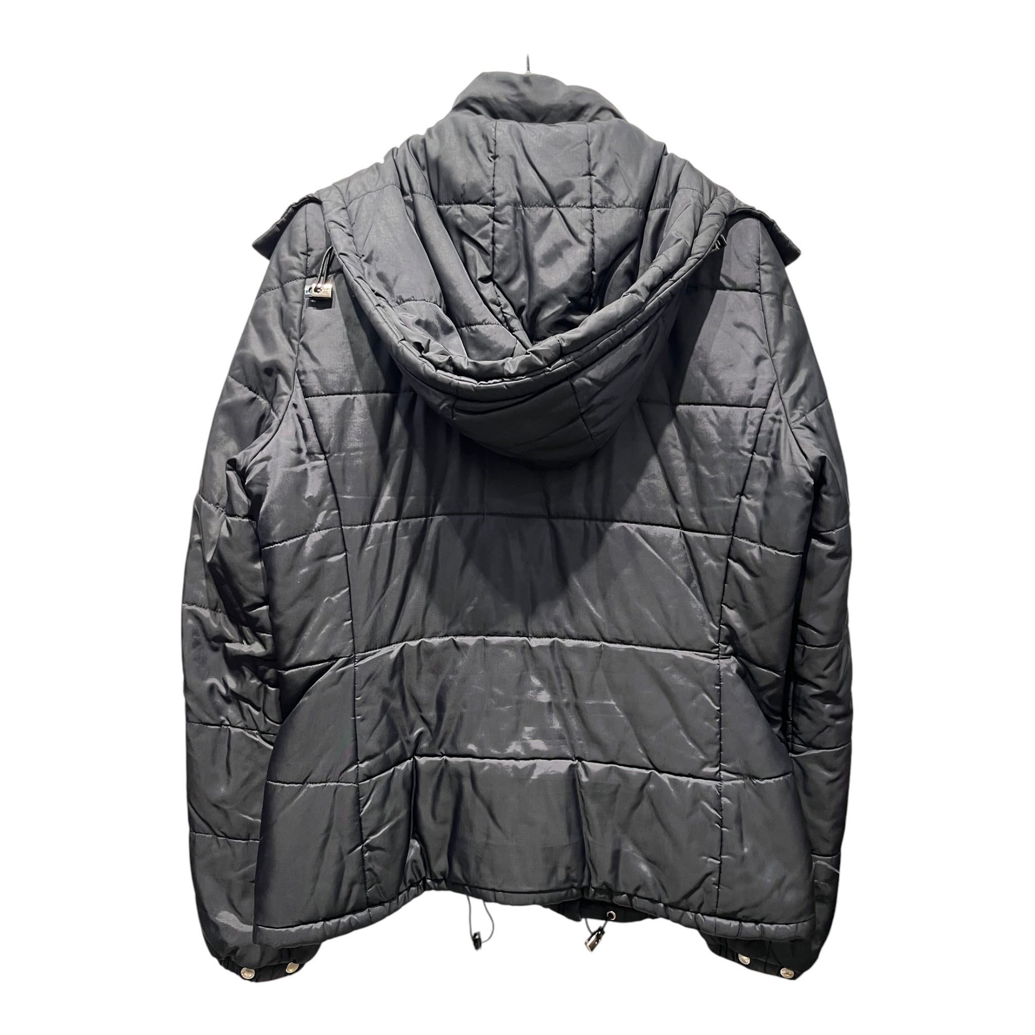 BURBERRY BLUE LABEL/Puffer Jkt/S/Nylon/BLK/BURBERRY BLUE LABEL PUFFER view 2