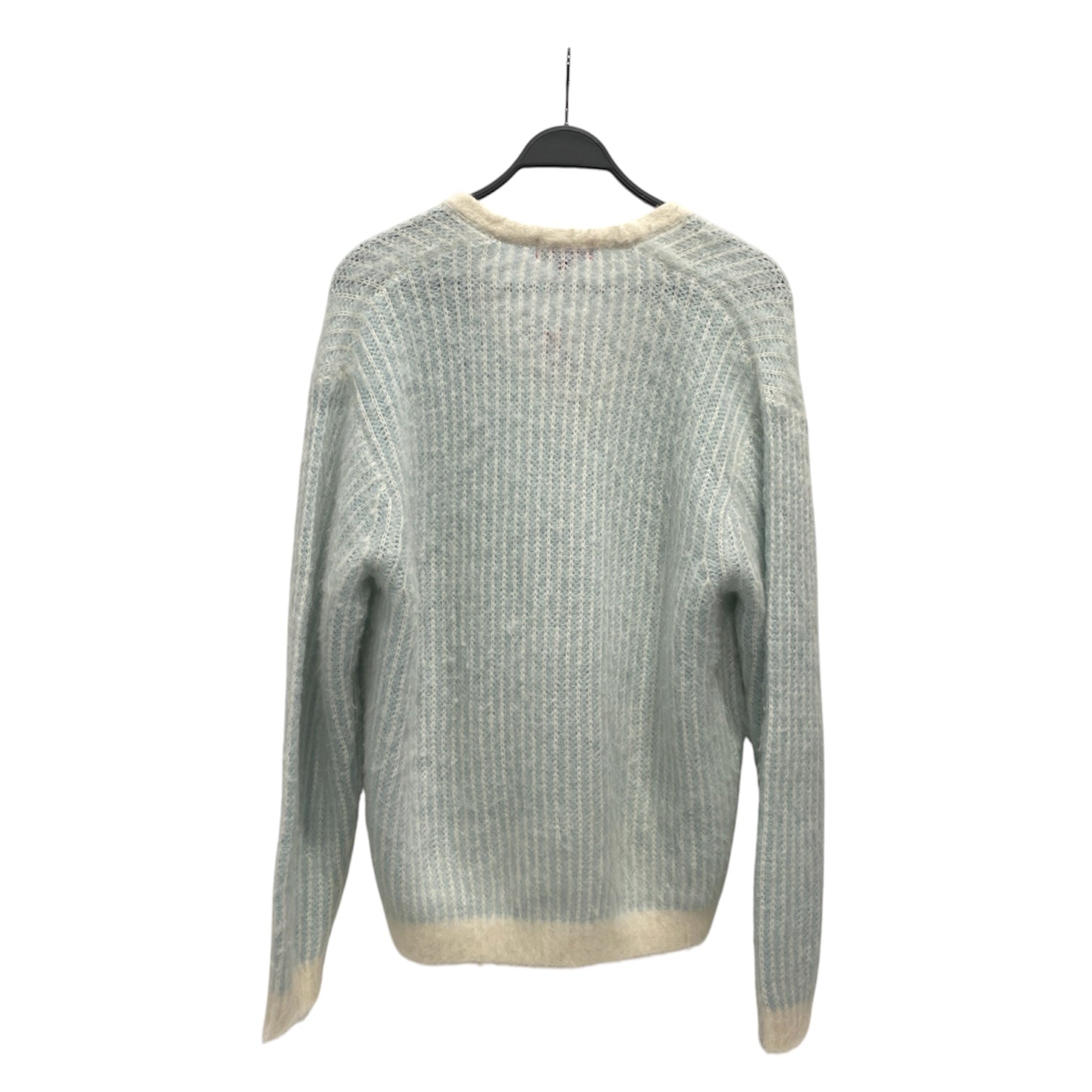 Supreme/Cardigan/M/Border/Mohair/BLU/2-Tone Mohair Cardigan view 2