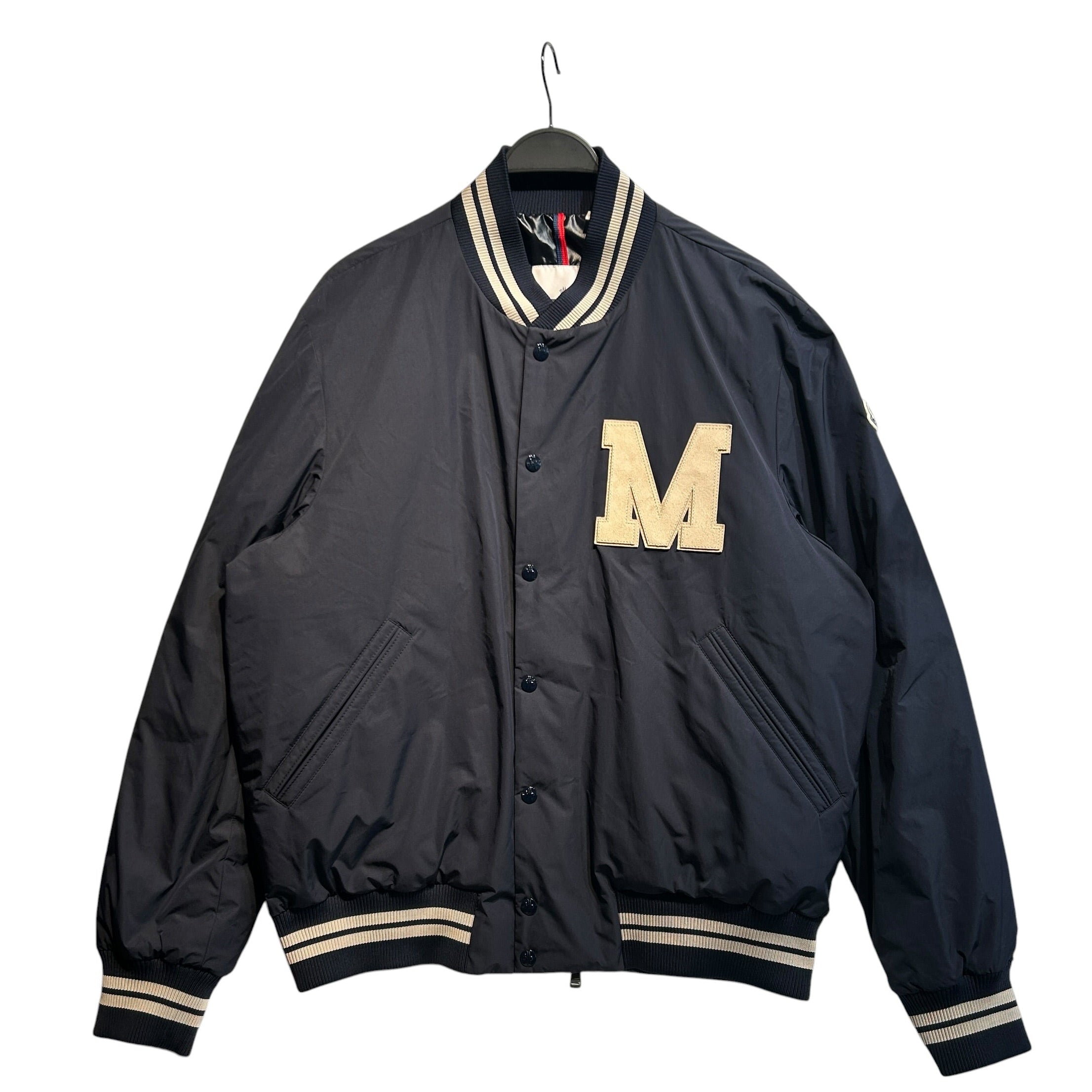 MONCLER/Puffer Jkt/5/Nylon/NVY/Lateltin Padded Varsity view 1
