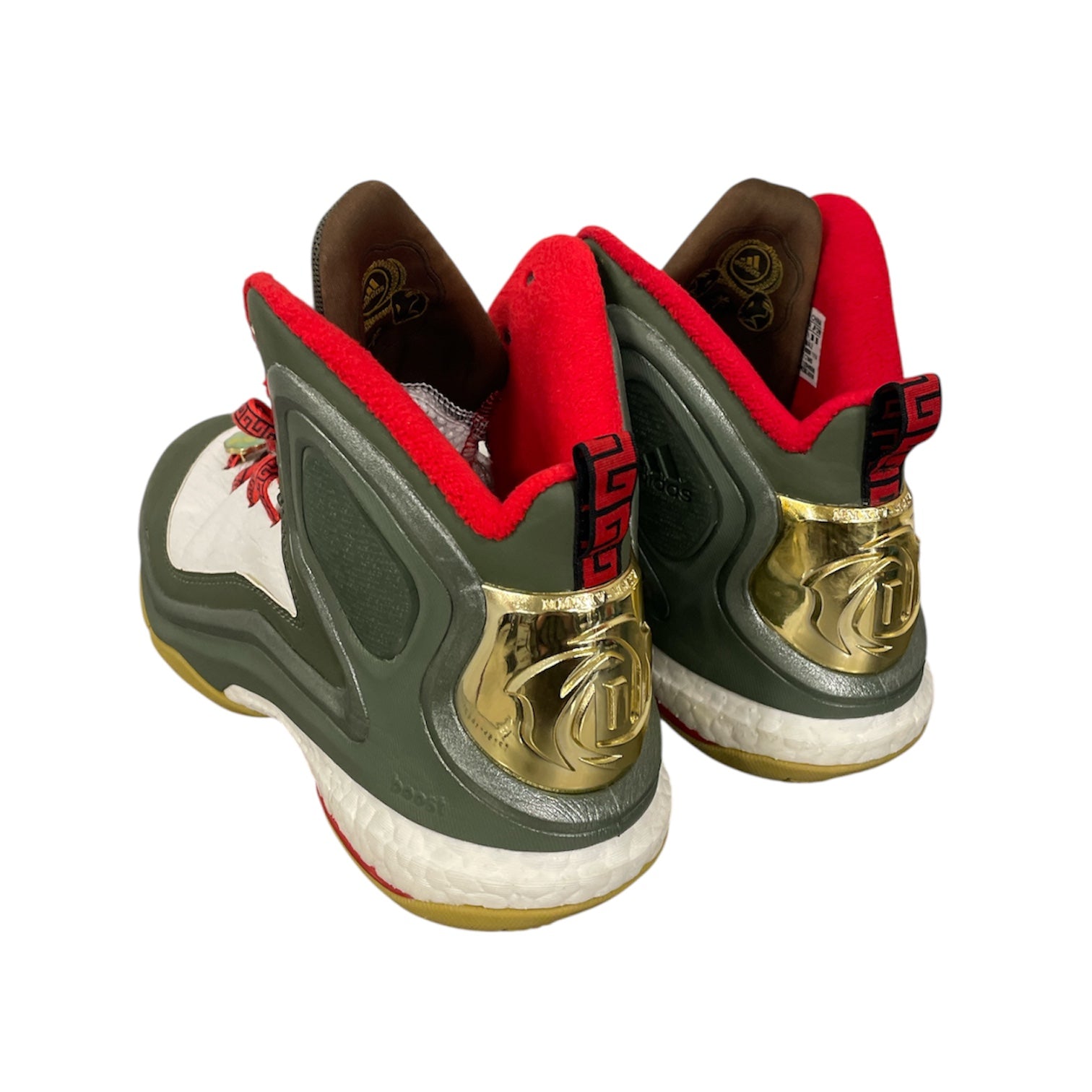 adidas/Hi-Sneakers/US 8/GRN/adidas D Rose 5 Boost view 2