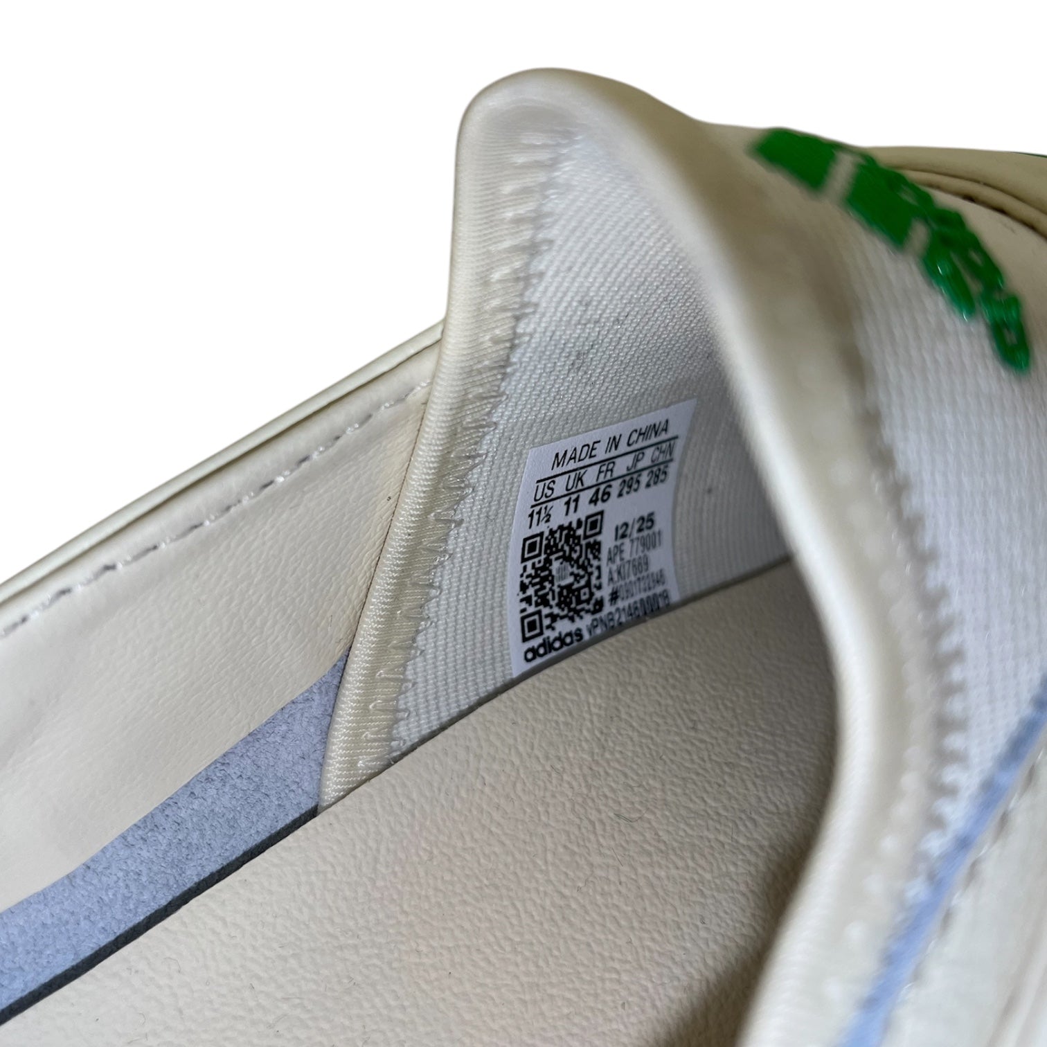 PHARRELL/adidas/Low-Sneakers/US 11.5/Leather/WHT/GREEN FLAT EARTHER MAGNET view 7