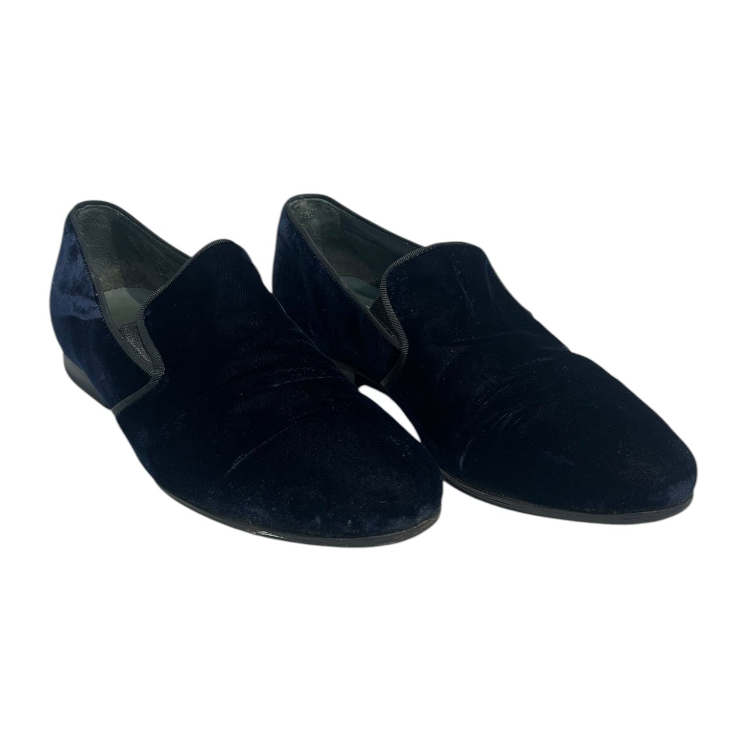 LANVIN/Loafers/US 8/NVY/VELVET DRESSY view 1