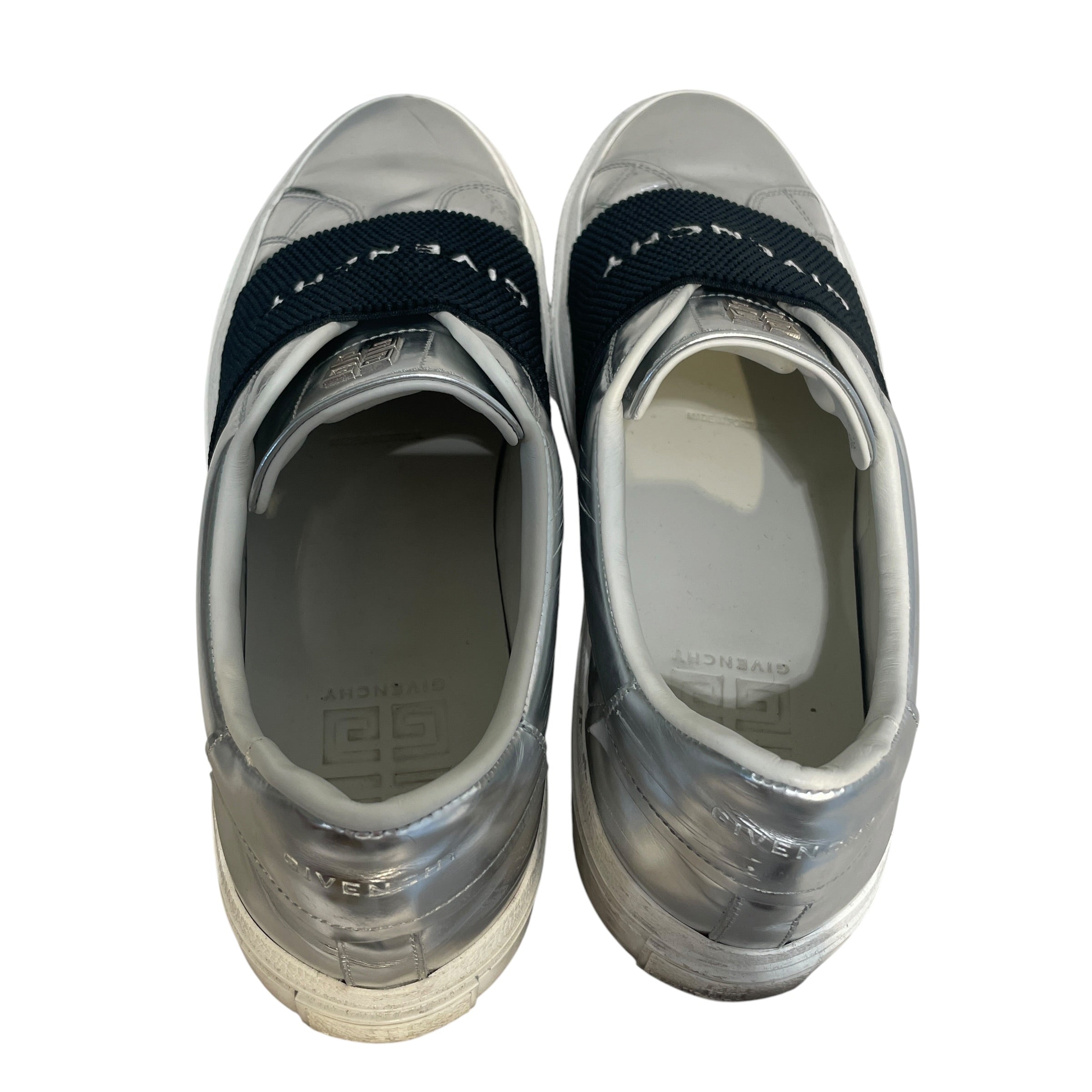 GIVENCHY/Low-Sneakers/EU 42/SLV/City Court Metallic view 6