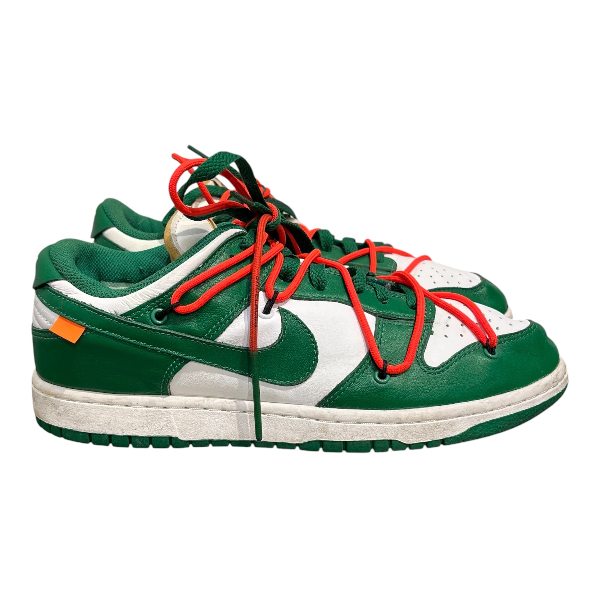 OFF-WHITE/NIKE/Low-Sneakers/US 9/Leather/GRN/wht grn ct0856-100 view 2