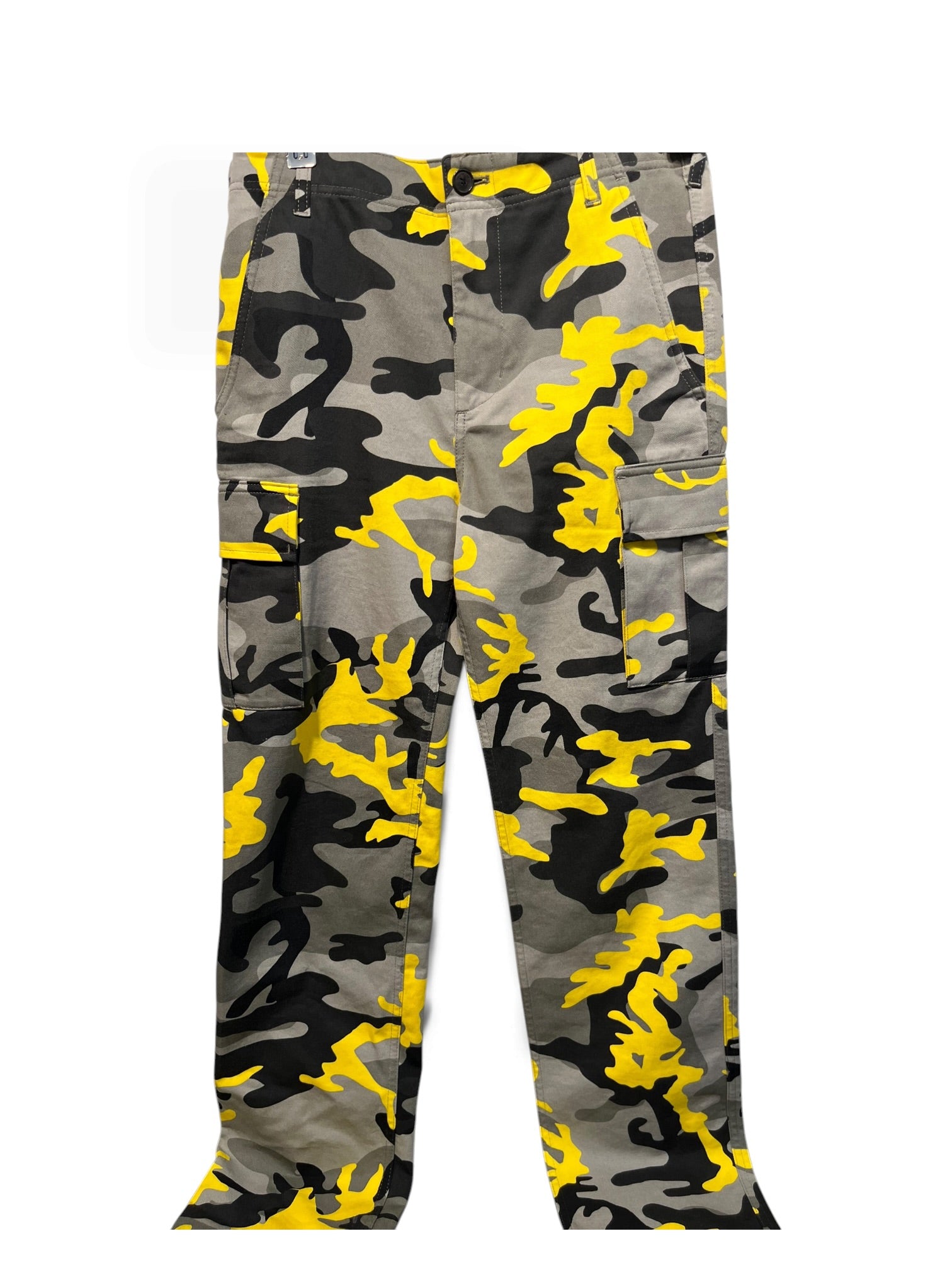 BALENCIAGA/Cargo Pants/46/Cotton/MLT/Camouflage/camo cargo view 1