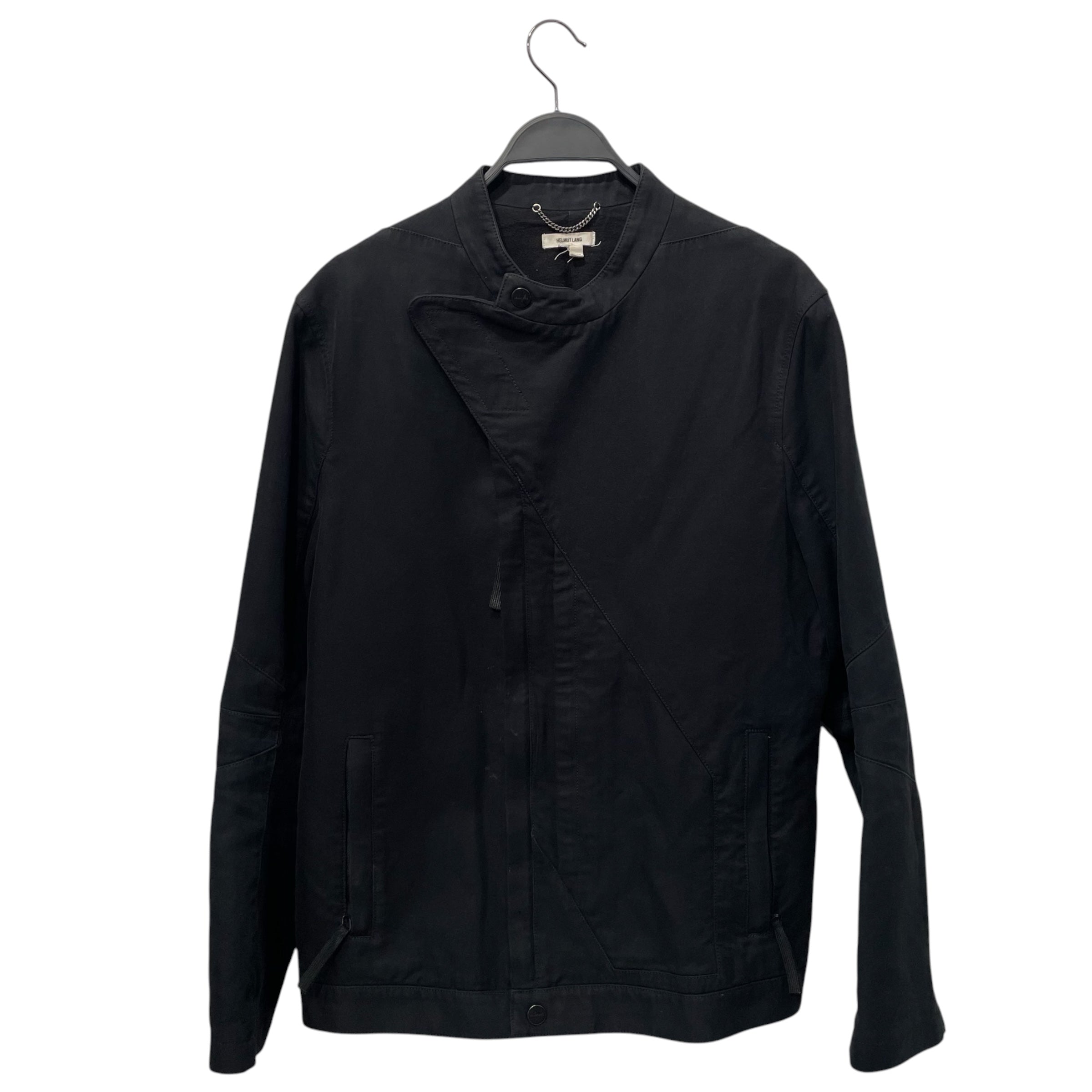 Helmut Lang/Riders Jkt (S)/Cotton/BLK/LAYERED FLAP W ZIPS MR. TAG view 1