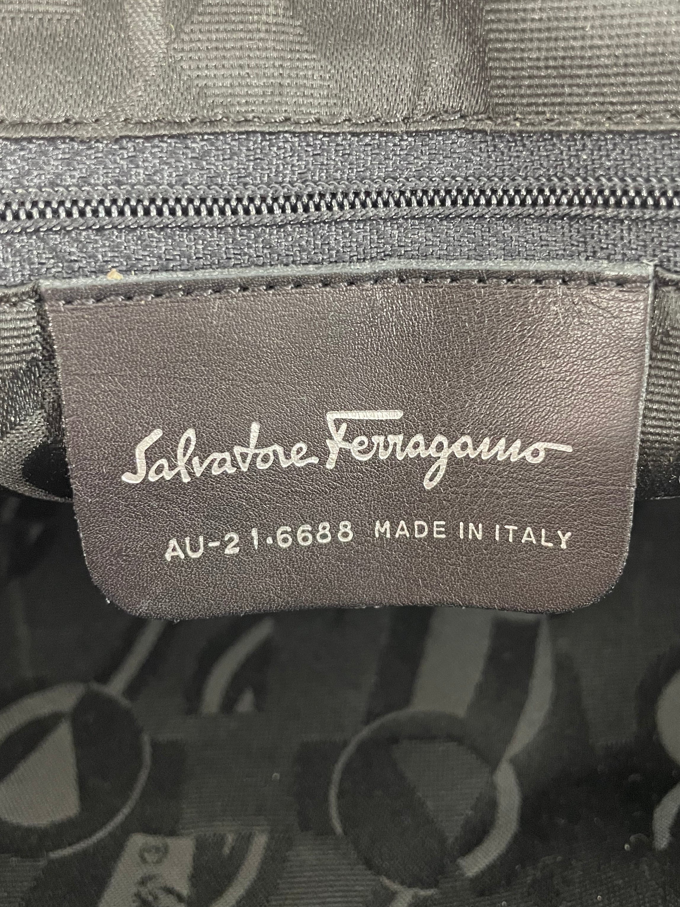 Salvatore Ferragamo/Bag/Cotton/BRW/PANELS view 5