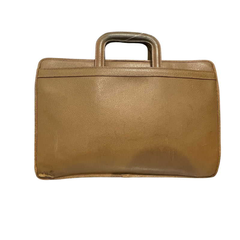 GUCCI/Briefcase/OS/BEG/VINTAGE BRIEF CASE