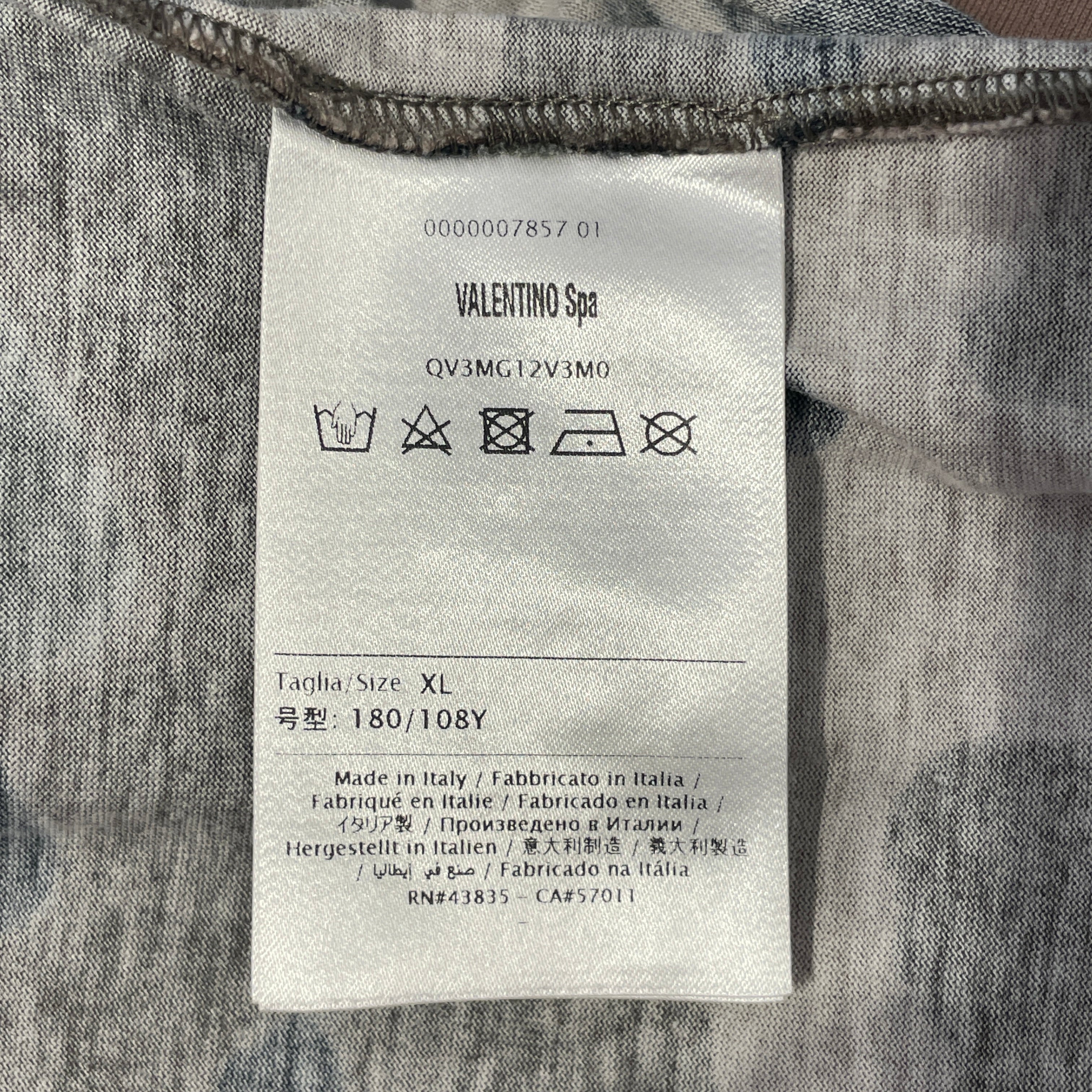 VALENTINO/T-Shirt/L/Cotton/GRN/Camouflage/VLTN view 3