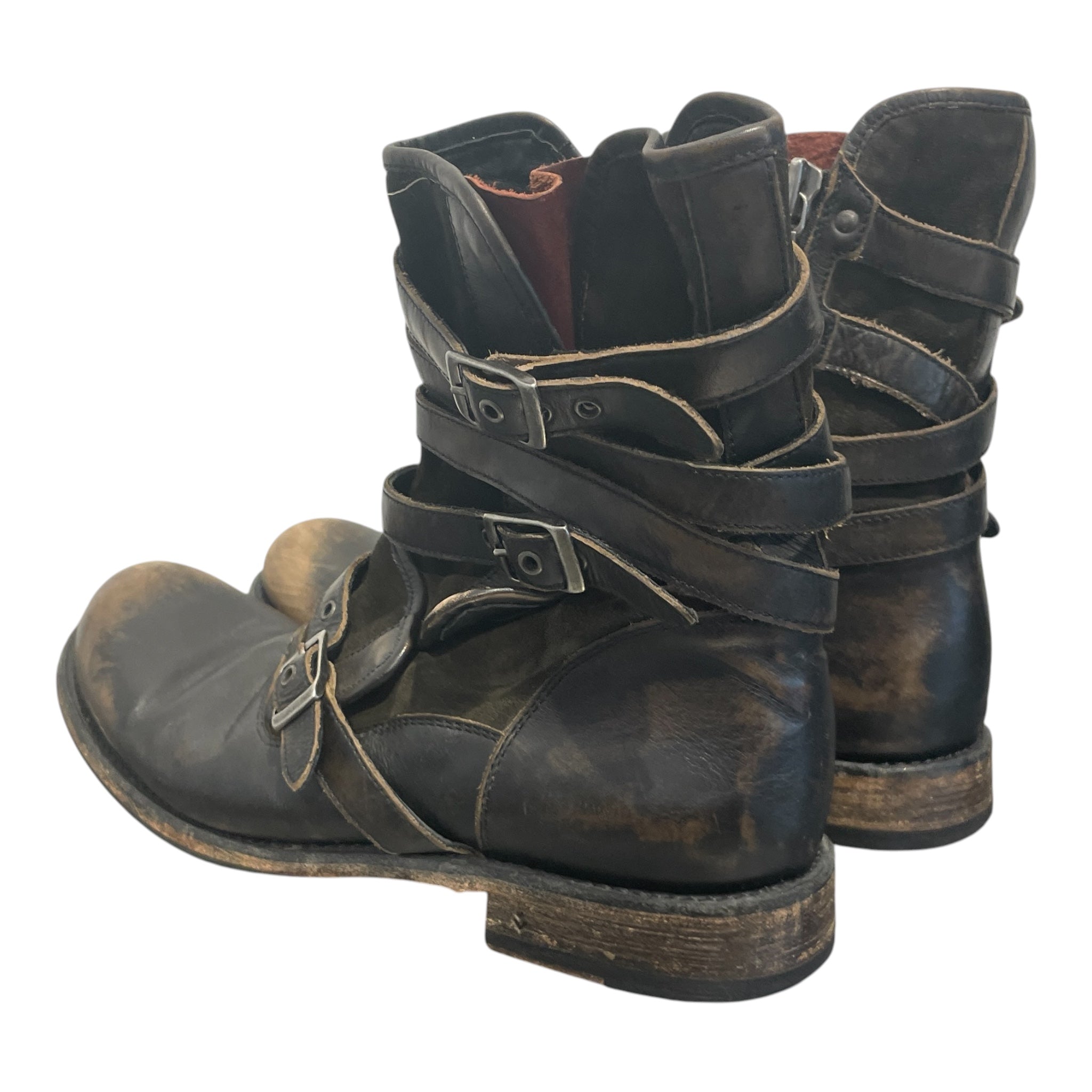 John Varvatos/Boots/US 10/Leather/BRW/ view 2