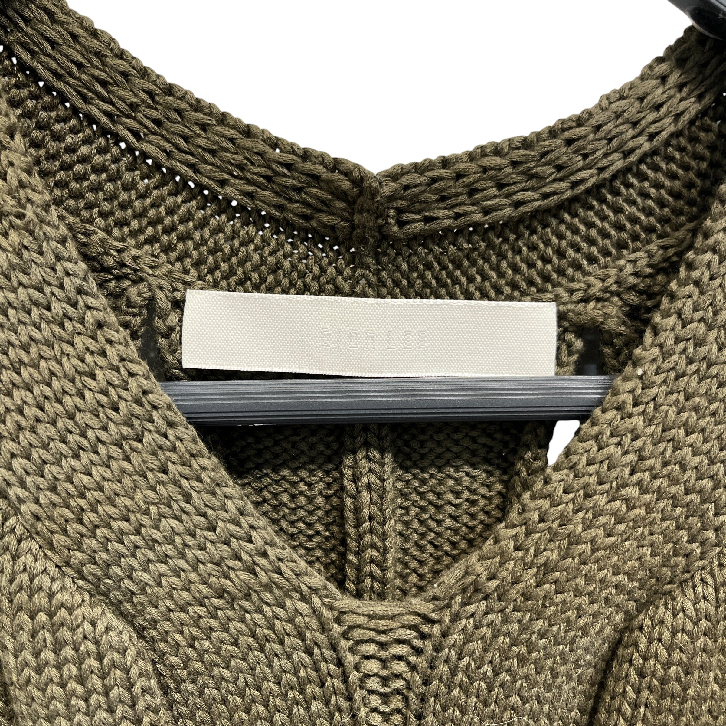 DION LEE/LS Dress/8/Cotton/GRN/Olive Green Cut Out view 3