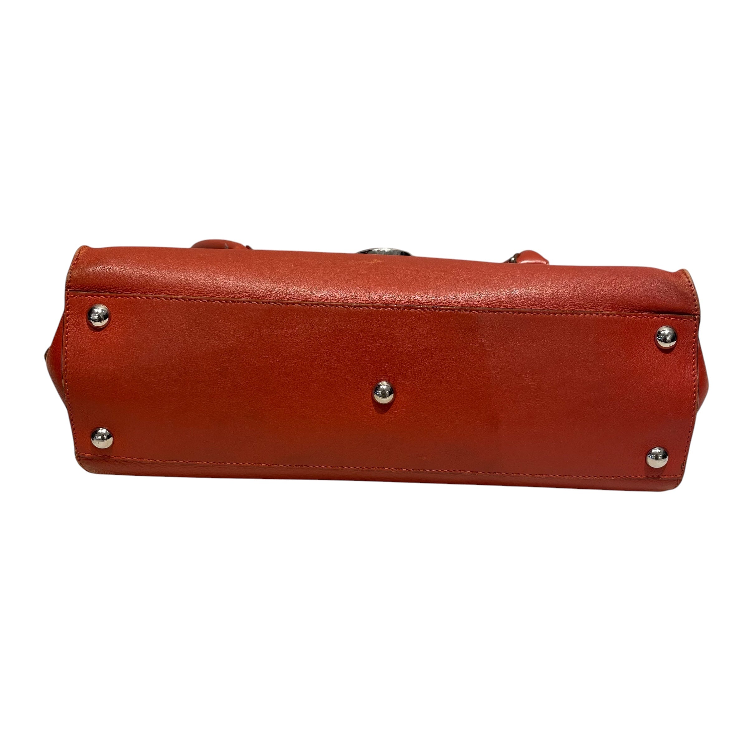 Salvatore Ferragamo/Bag/Leather/RED/Gancini shoulder bag view 3