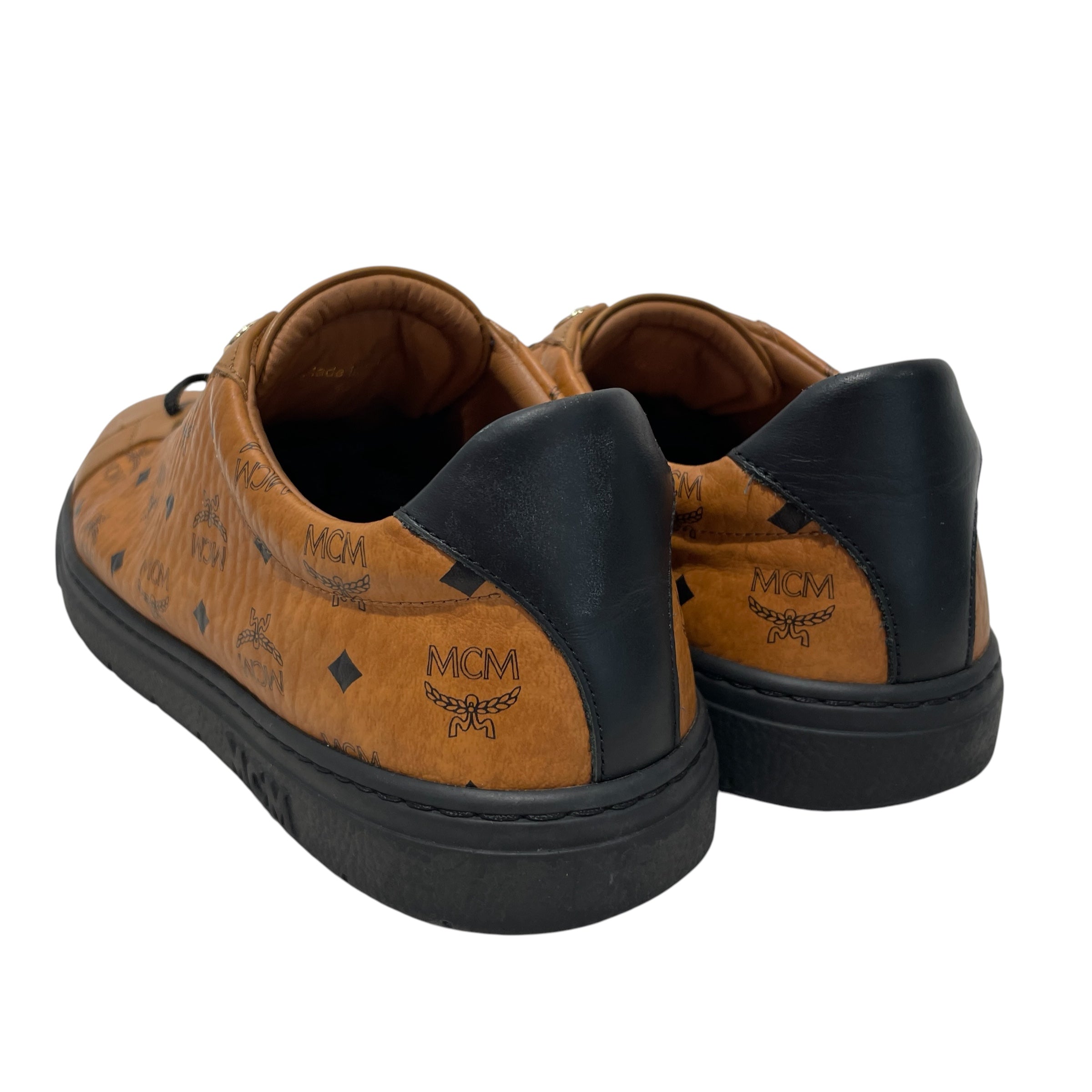 MCM/Low-Sneakers/EU 41/Leather/BRW/ view 2
