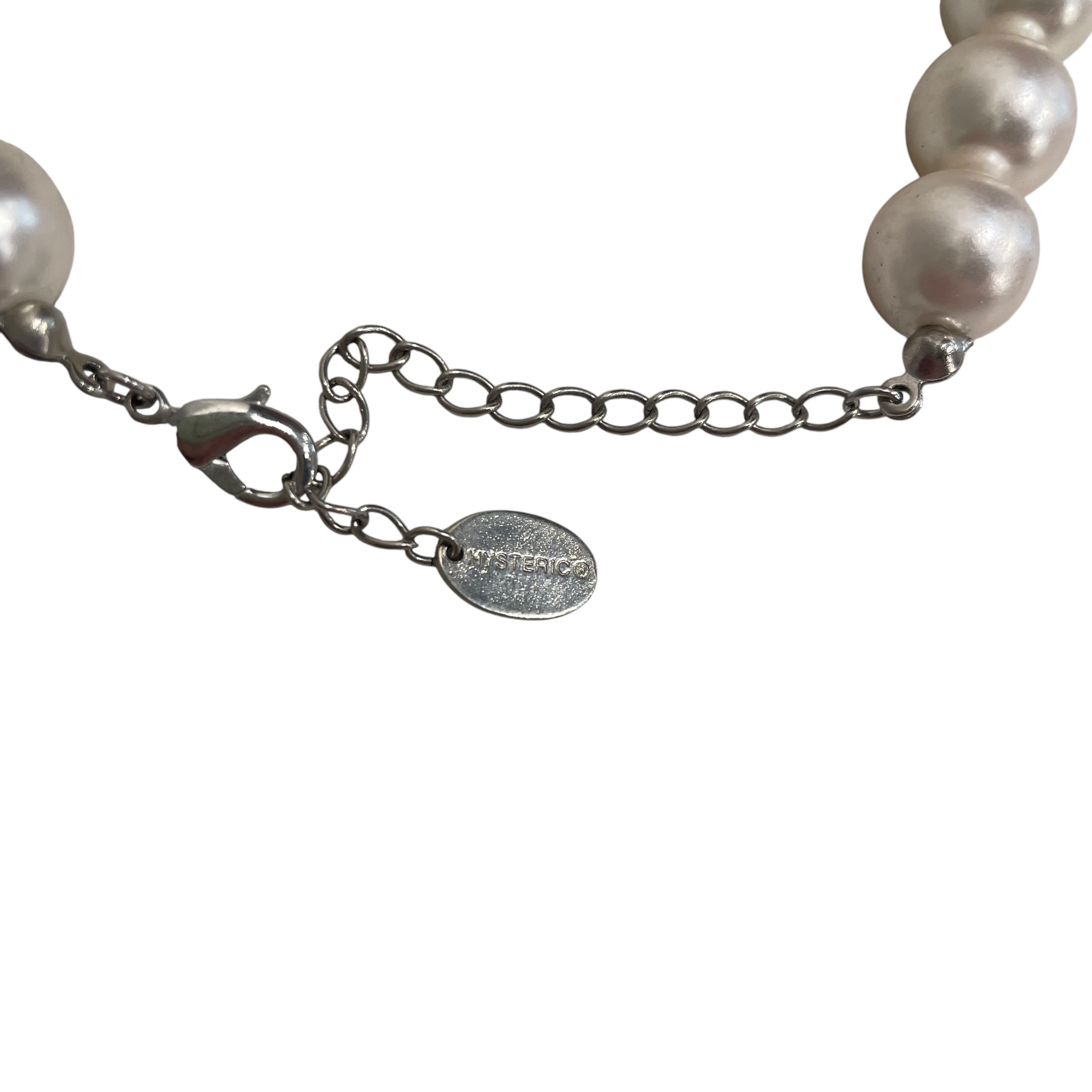HYSTERIC GLAMOUR/Necklace/Pearl/BLU/BLIE BEAR W RED H view 4