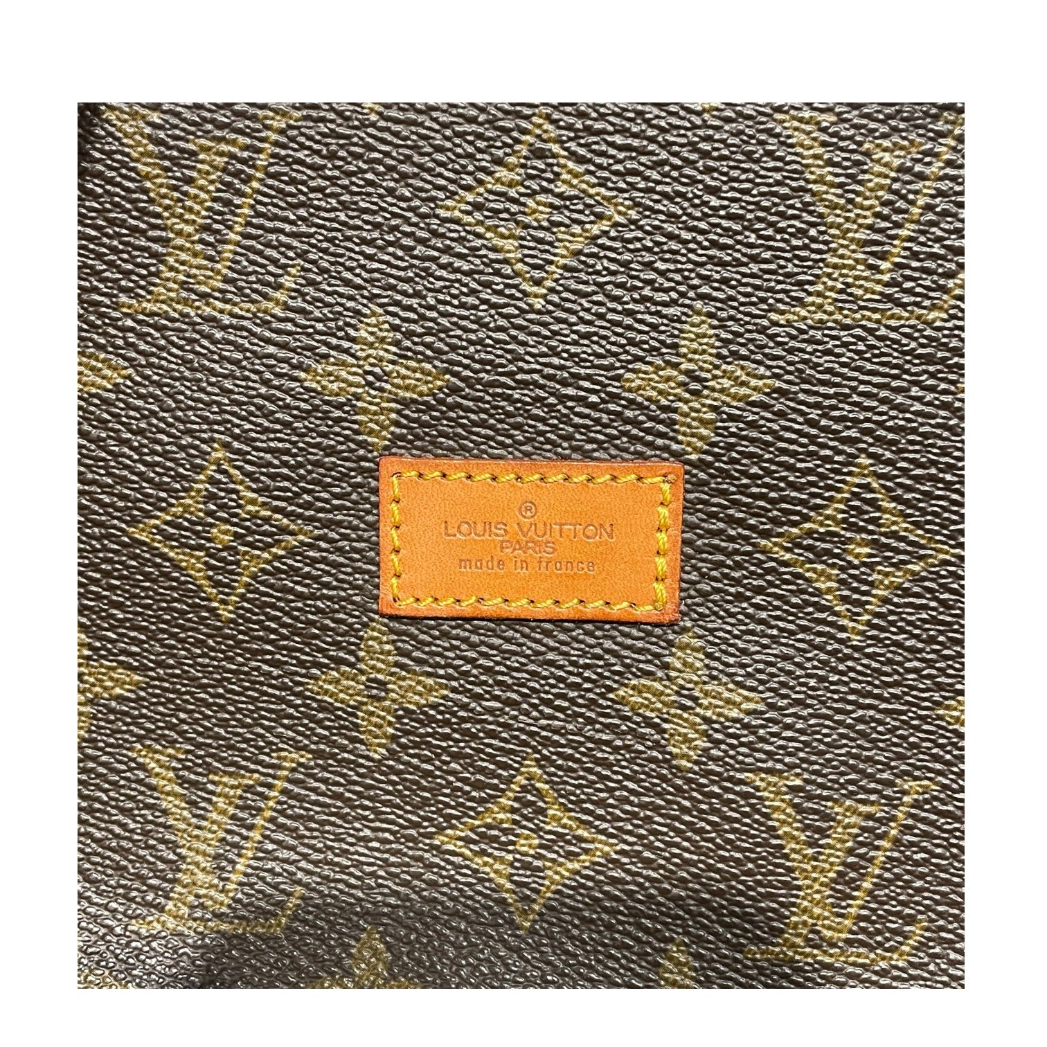 LOUIS VUITTON/Cross Body Bag/Monogram/Leather/BRW/Saumur 874 As is view 3