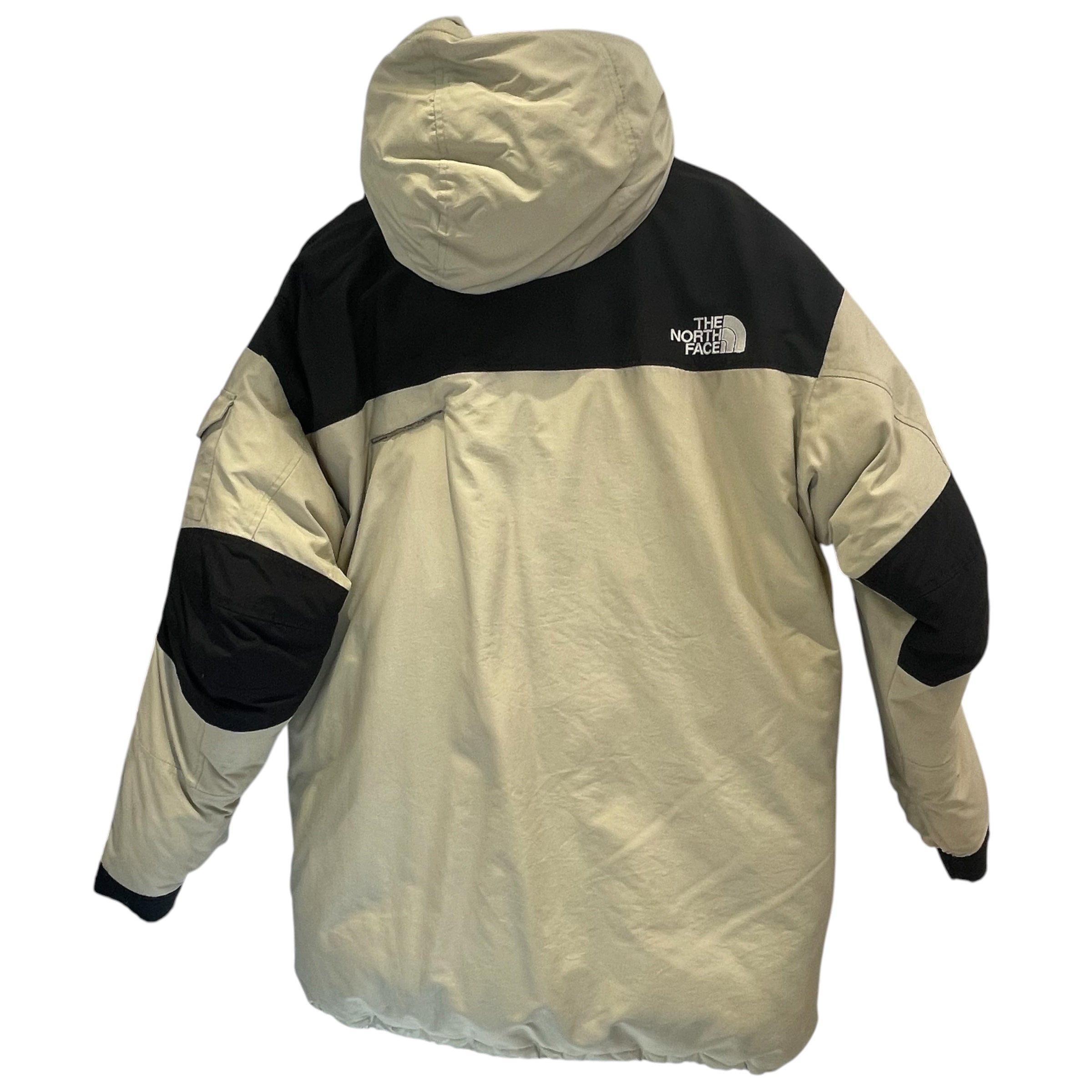 THE NORTH FACE/Coat/XL/Nylon/CRM/vintage/collar detail view 2