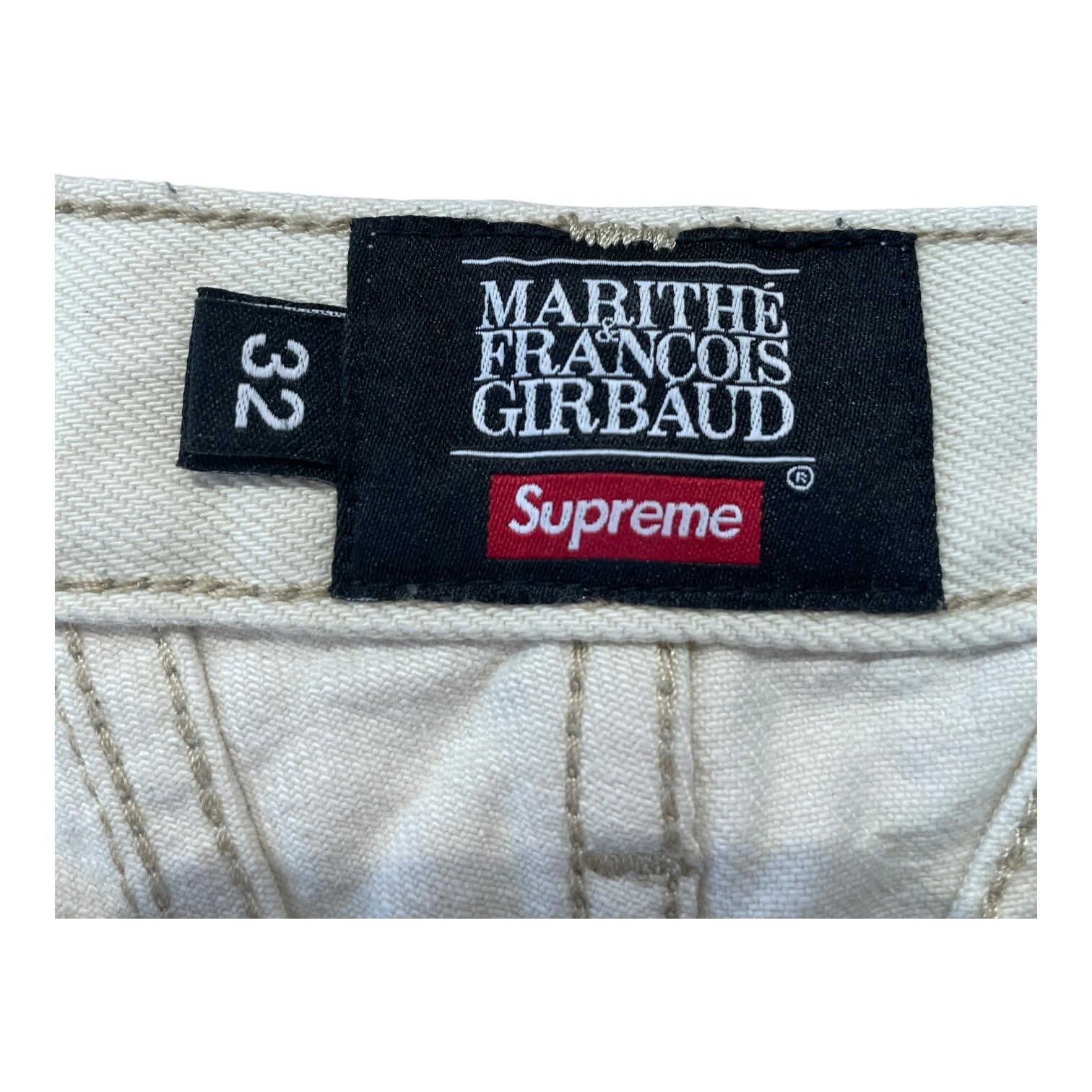 Supreme/Pants/32/Cotton/WHT/white SupremeXGirbaud pants view 5