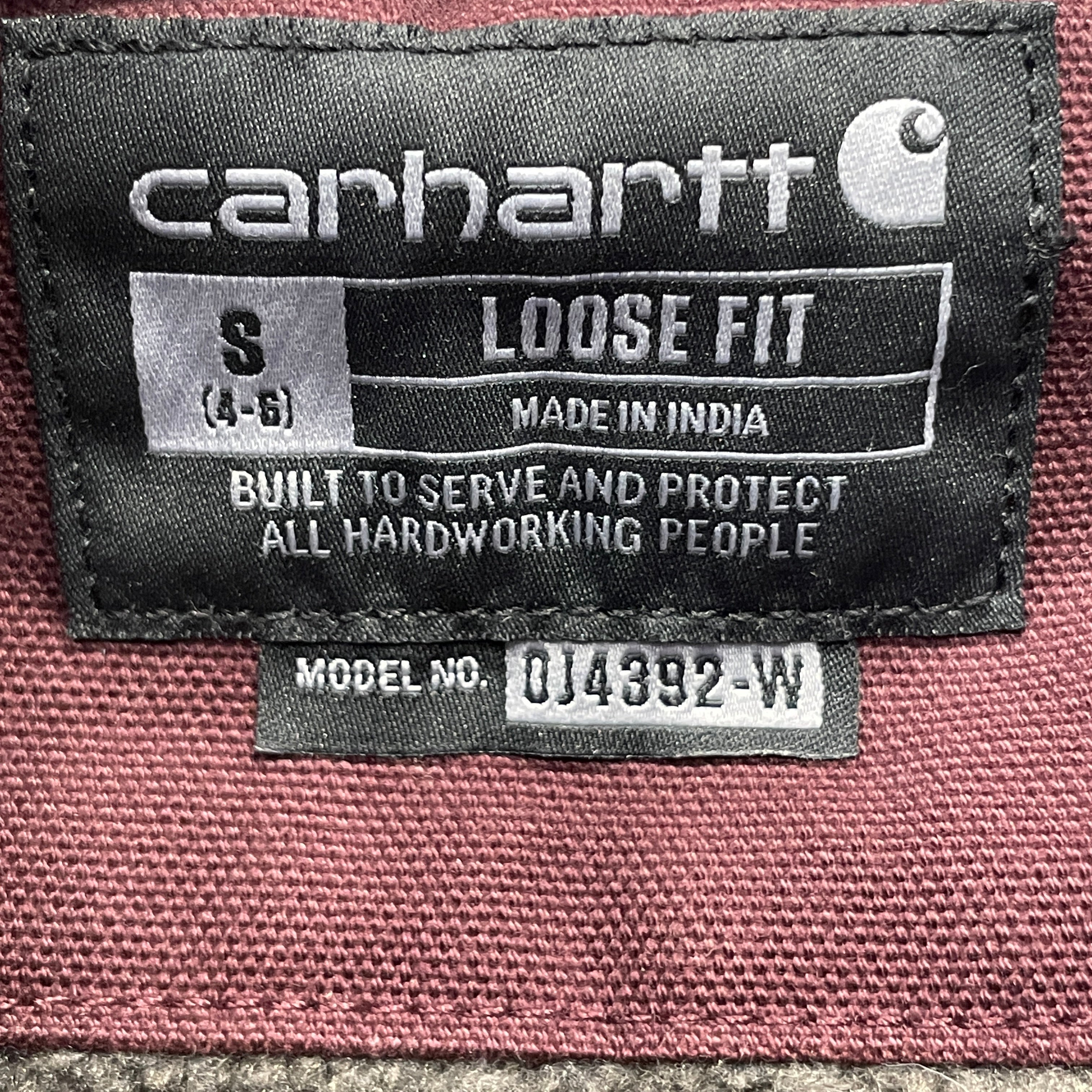 UK CARHARTT/Jacket/S/Cotton/PPL/ view 3