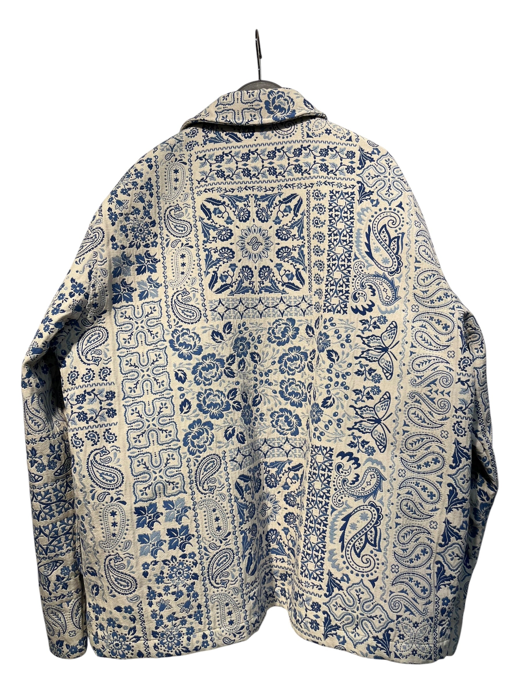 KITH/Jacket/XXL/Cotton/BLU/Paisley/Jacquard Tapestry Coaches Jkt view 2