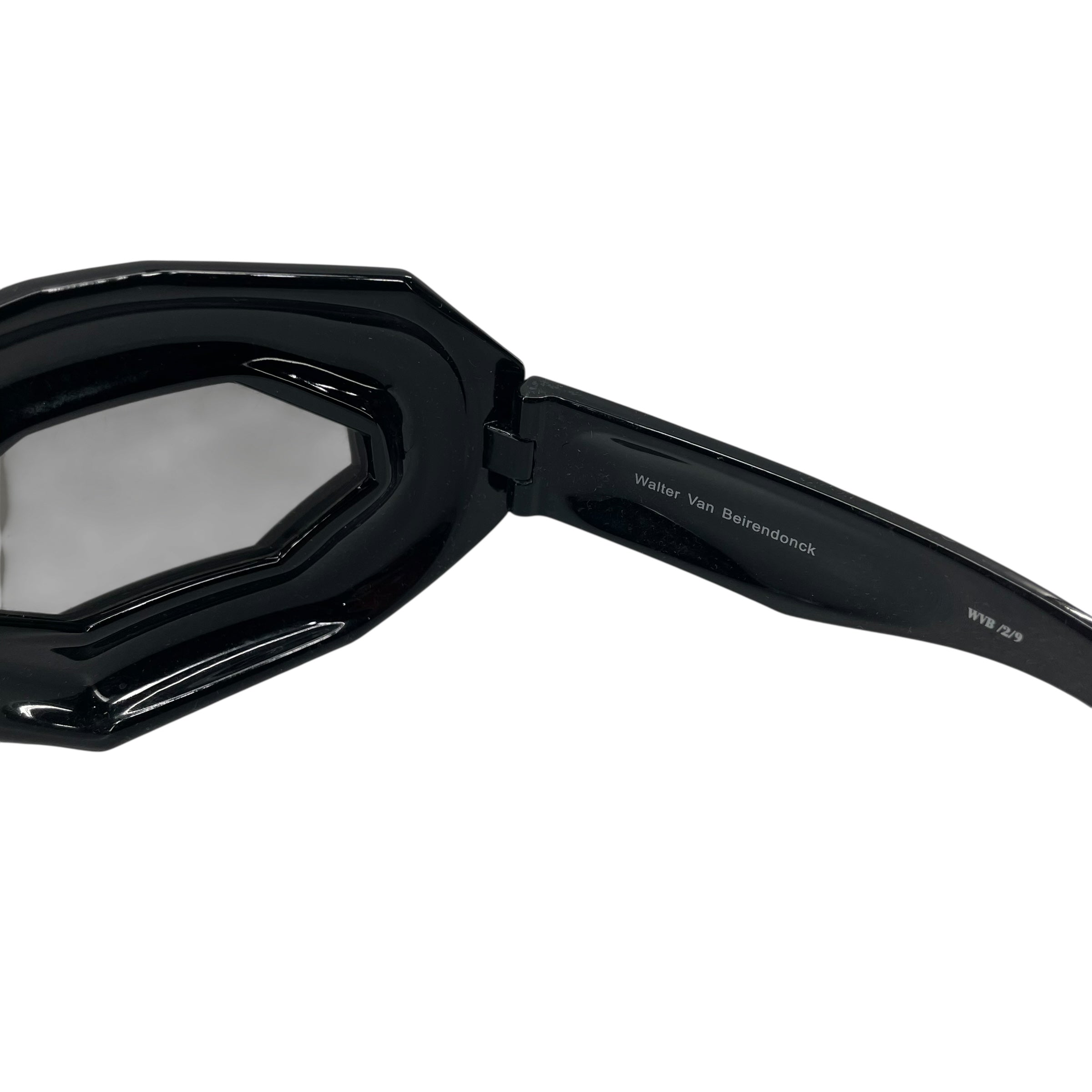 Walter Van Beirendonck/LINDA FARROW/Sunglasses/Plastic/GRY/ view 4