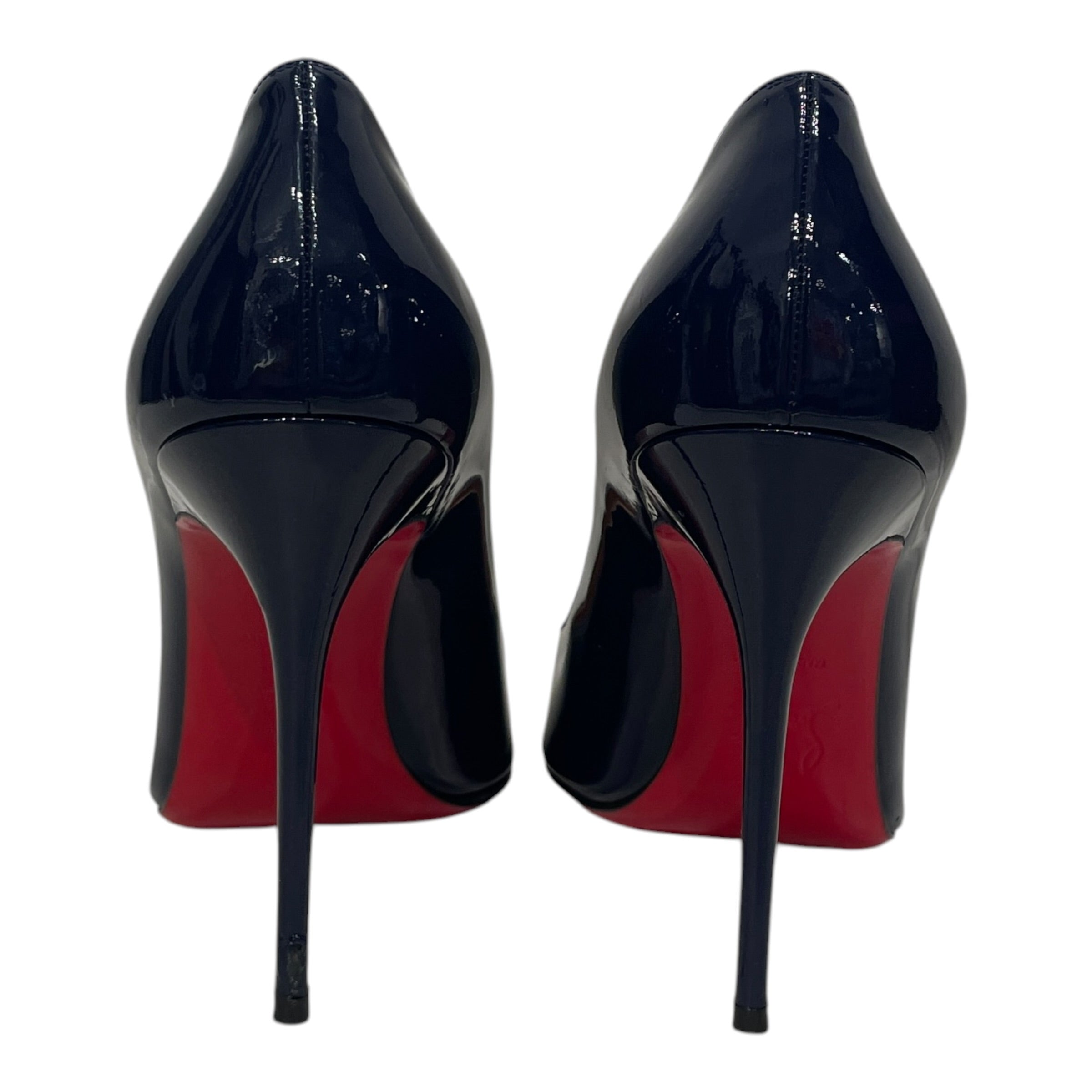 Christian Louboutin/Heels/EU 41/Leather/NVY/PIGALLE FOLLIES 100 view 3