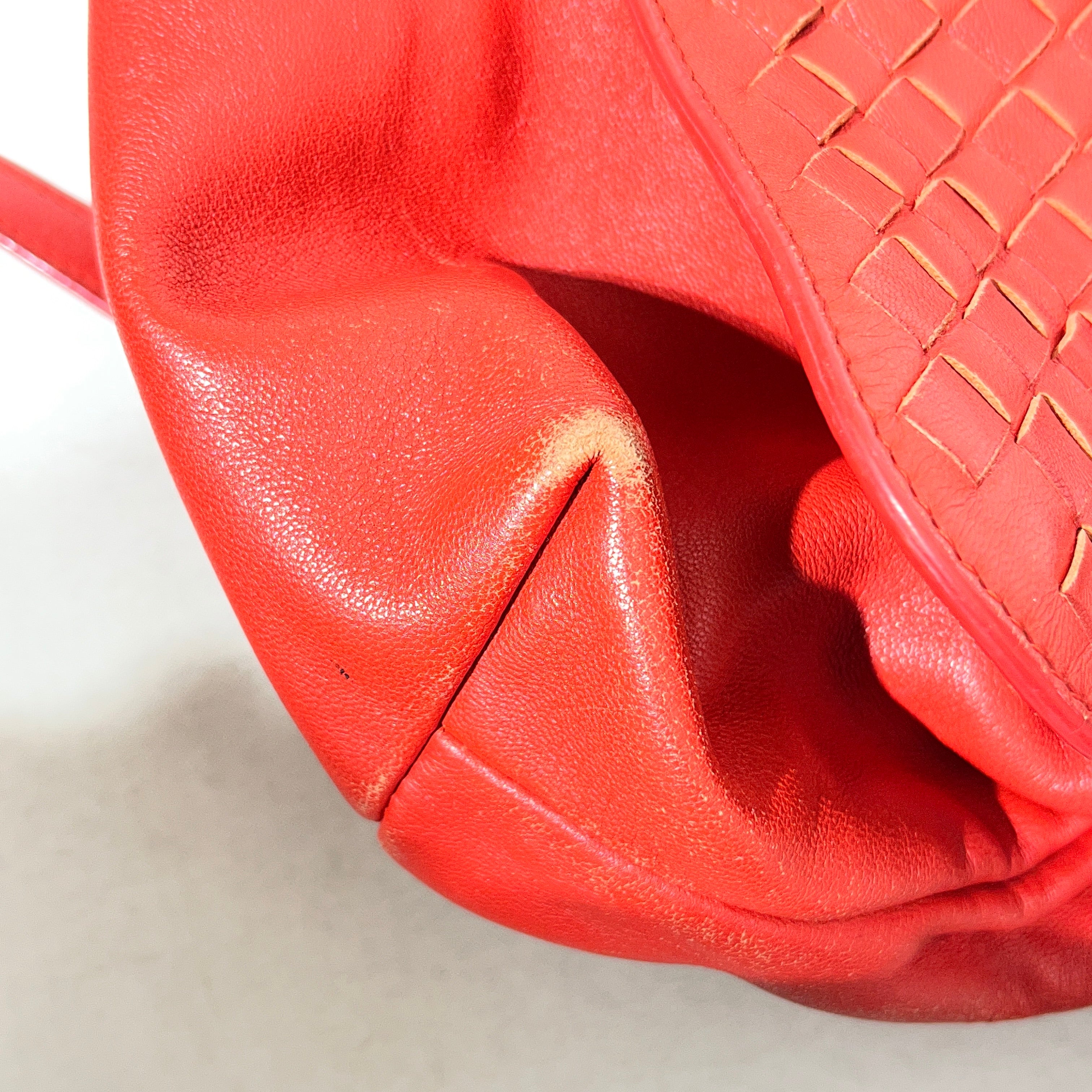 BOTTEGA VENETA/Cross Body Bag/Leather/GRN/ view 8
