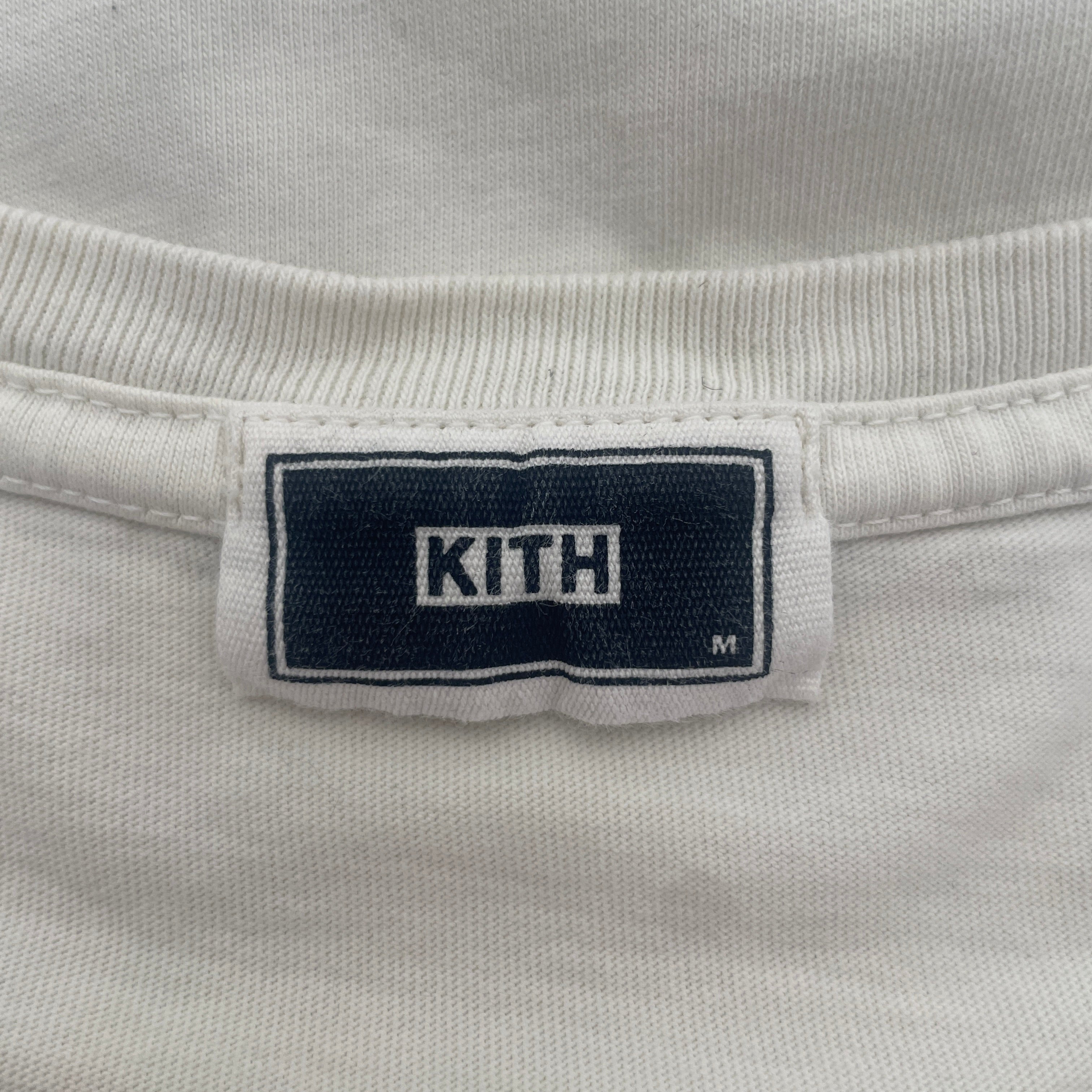 KITH/T-Shirt/M/Cotton/WHT/Ny to the world view 3