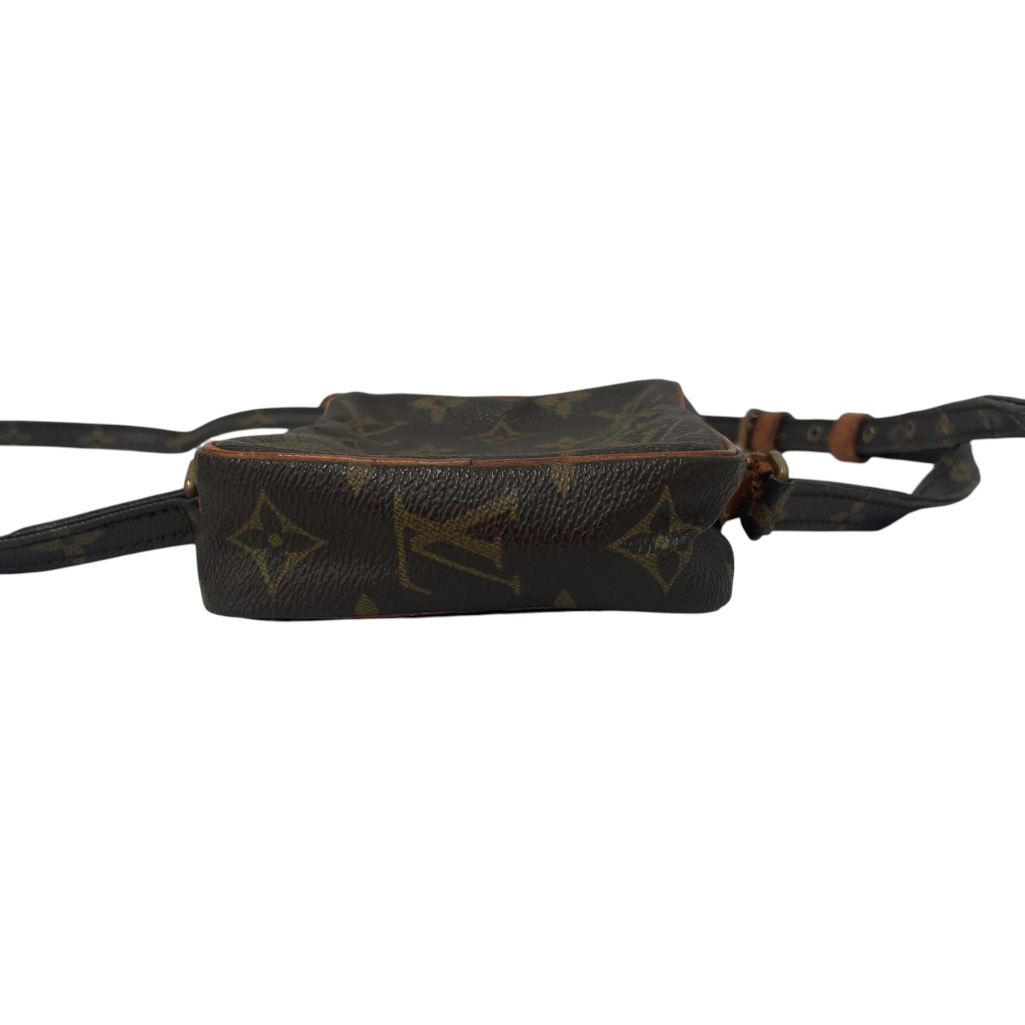 LOUIS VUITTON/Cross Body Bag/Brown/Monogram/DANUBE_MONOGRAM CANVAS/M45268 view 3