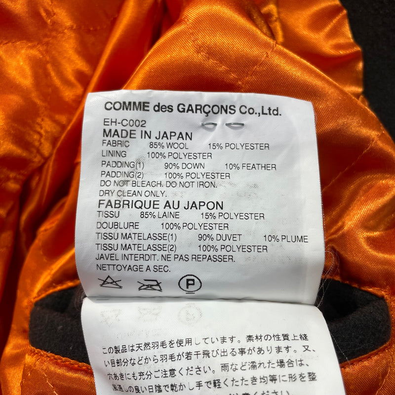 COMME des GARCONS/Coat/S/Wool/GRY/