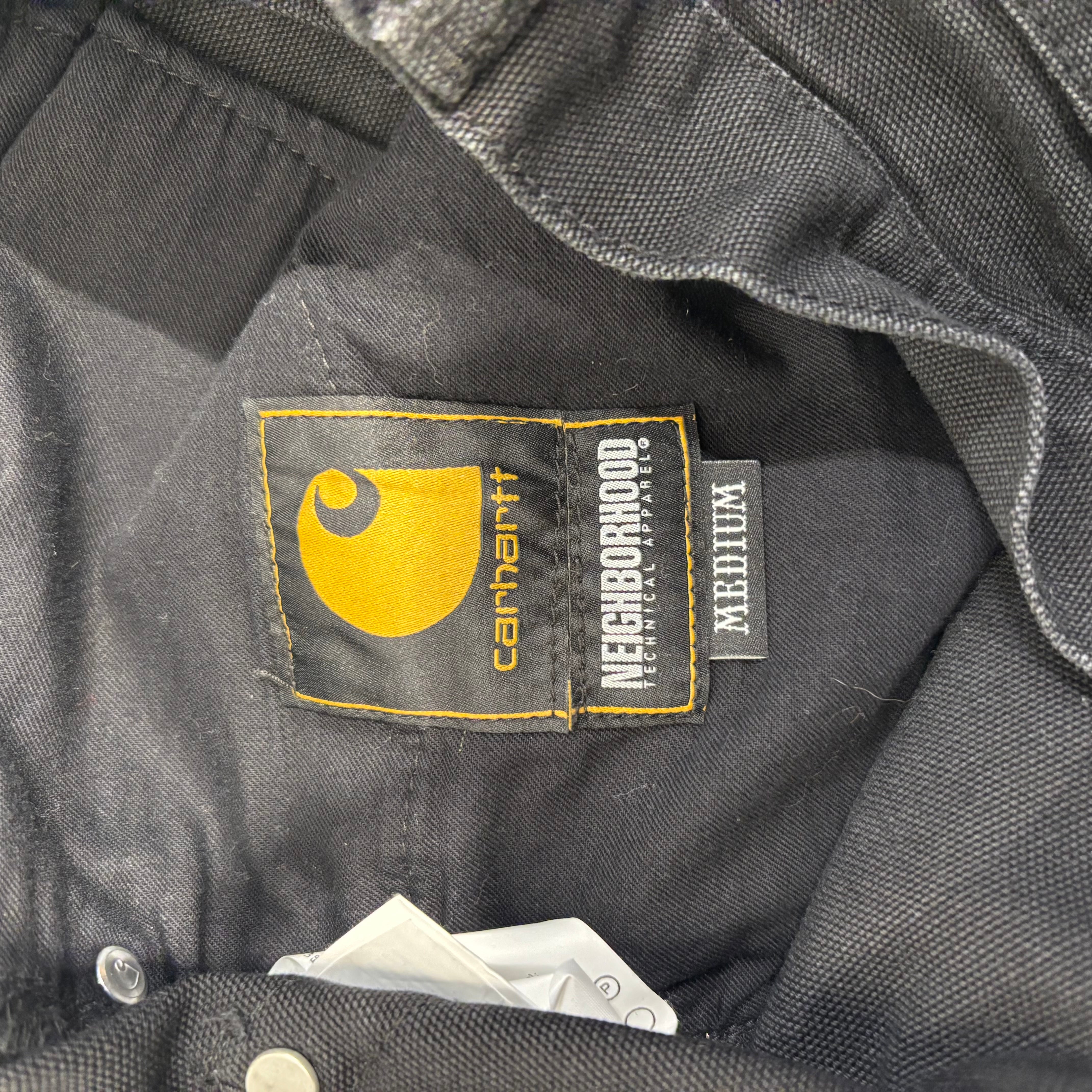 CARHARTT WIP(WORK IN PROGRESS)/NEIGHBORHOOD/Straight Pants/M/Cotton/BLK/DEEP MID PANT view 4