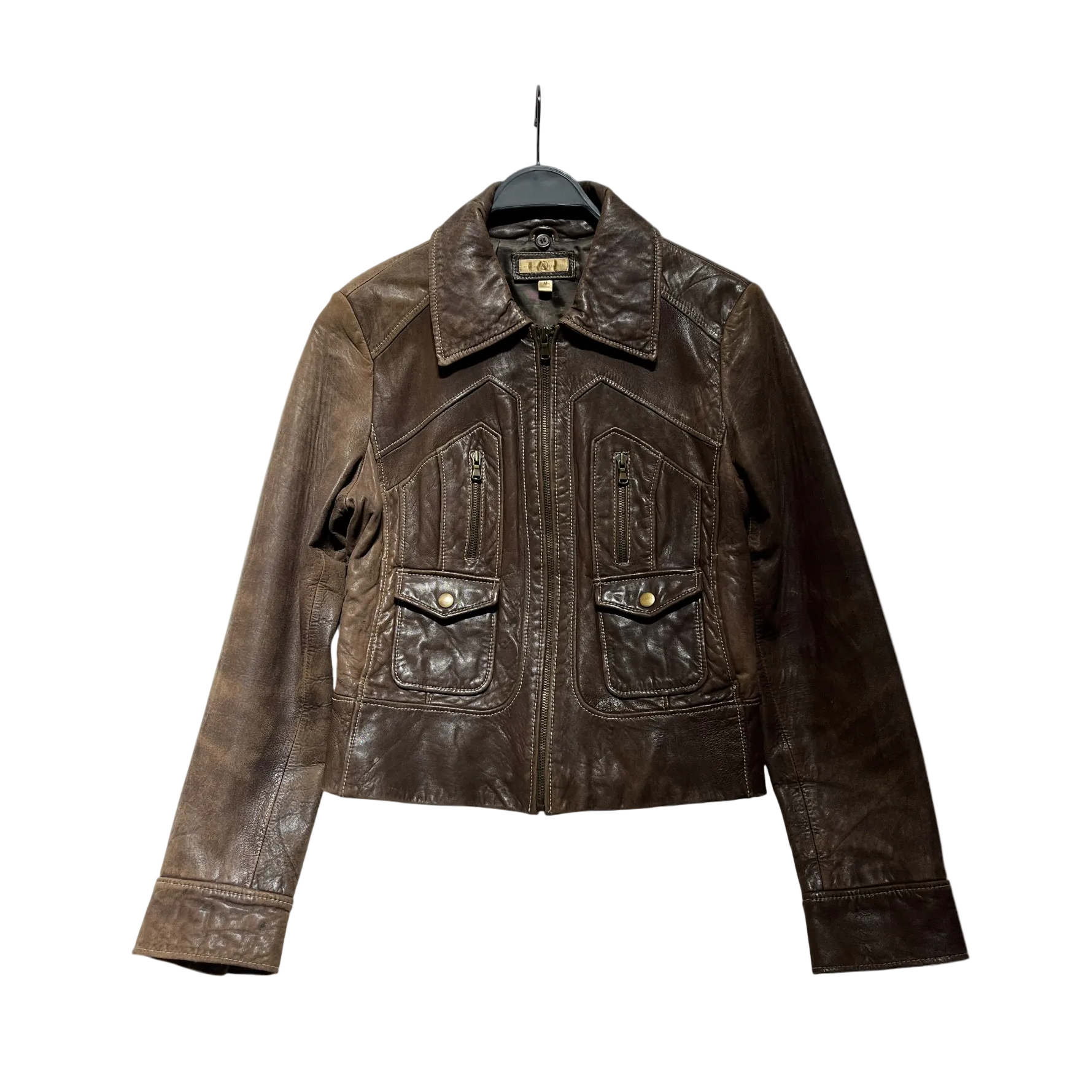 Wilsons Leather/Leather Jkt/M/Leather/BRW/GREAT PATINA view 1