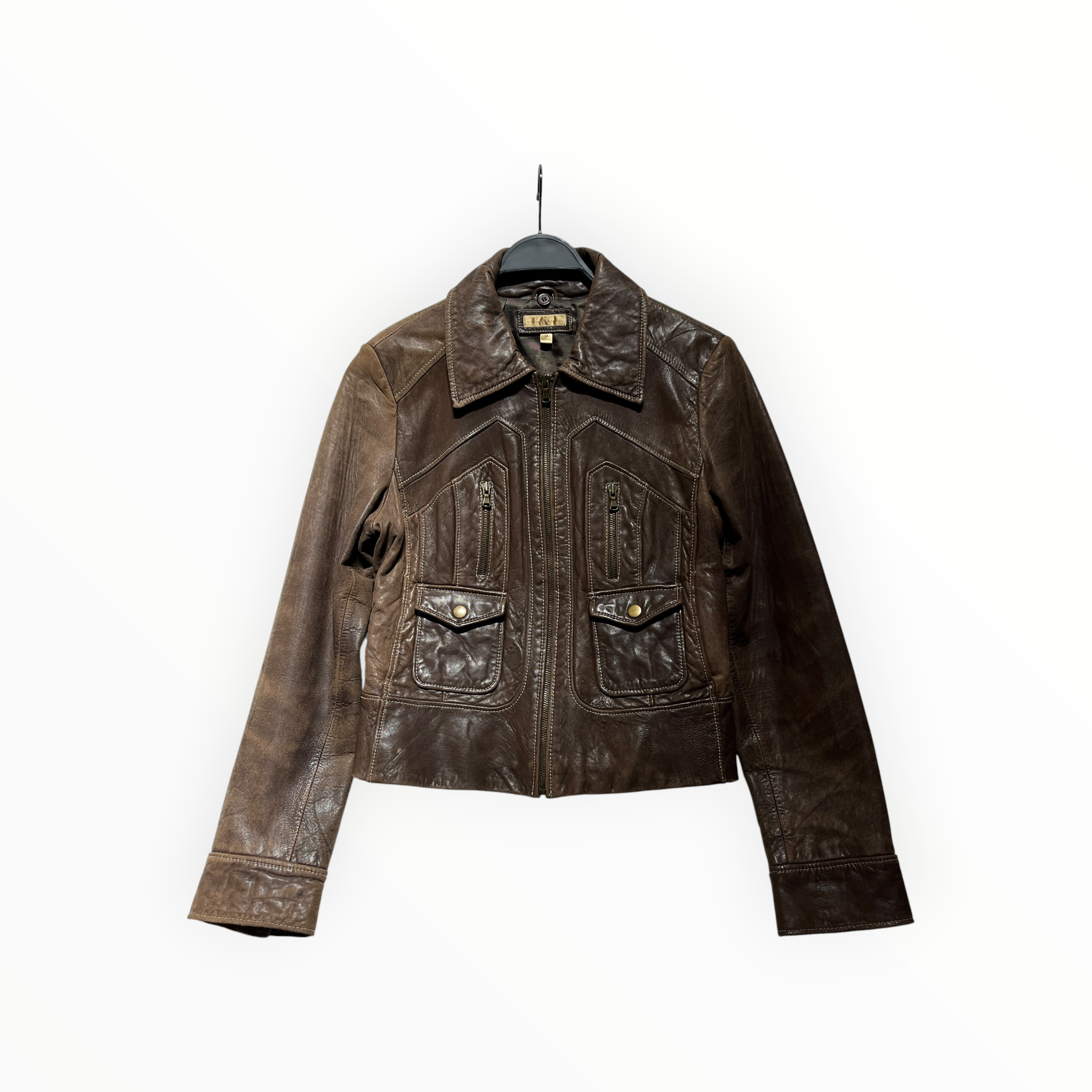 Wilsons Leather/Leather Jkt/M/Leather/BRW/GREAT PATINA view 1