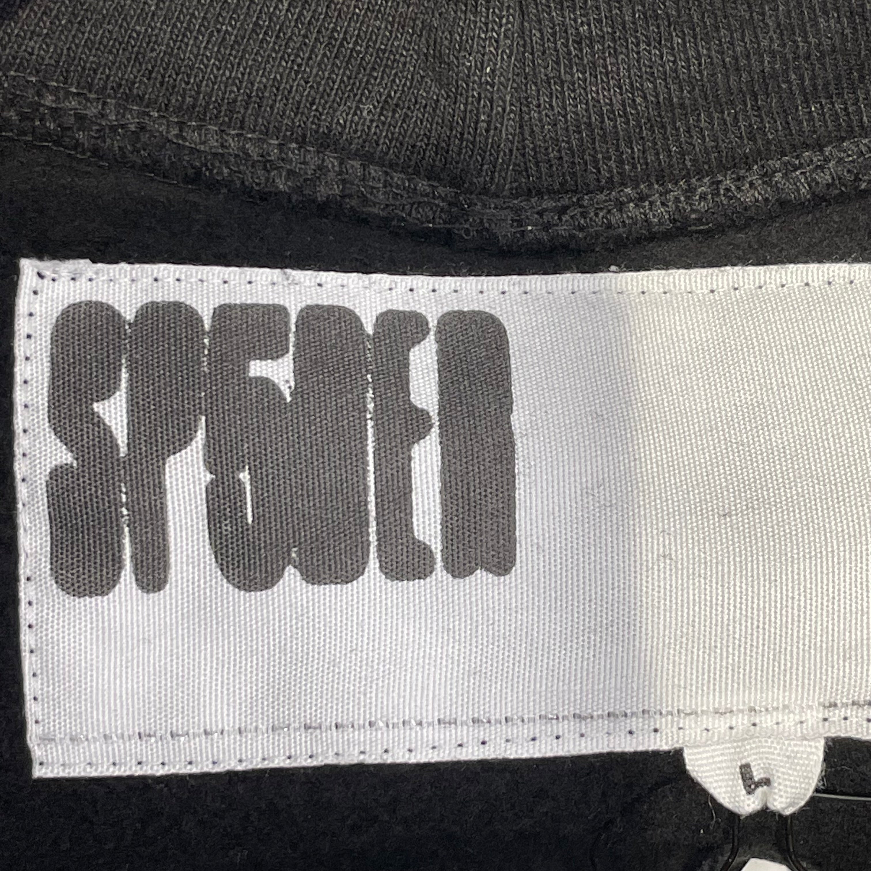 Sp5der/Hoodie/L/Cotton/BLK/sp5 hd pnk logo spoder web view 6