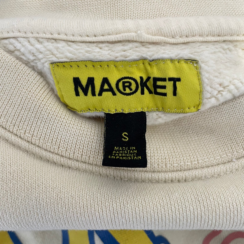 CHINATOWN MARKET/Sweatshirt/S/Graphic/Cotton/IVR/