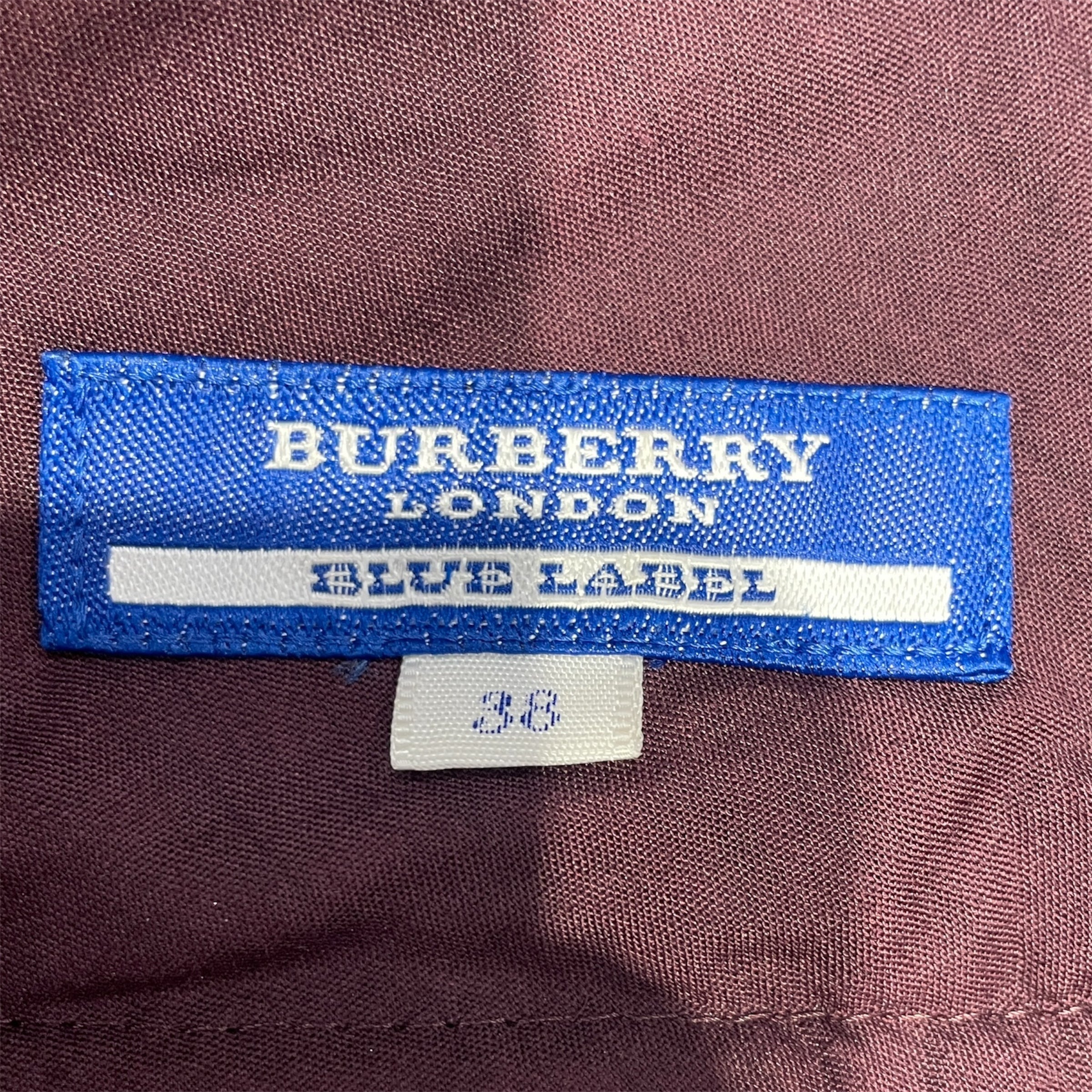 BURBERRY BLUE LABEL/Skirt/38/Plaid/Cotton/BRD/ view 3
