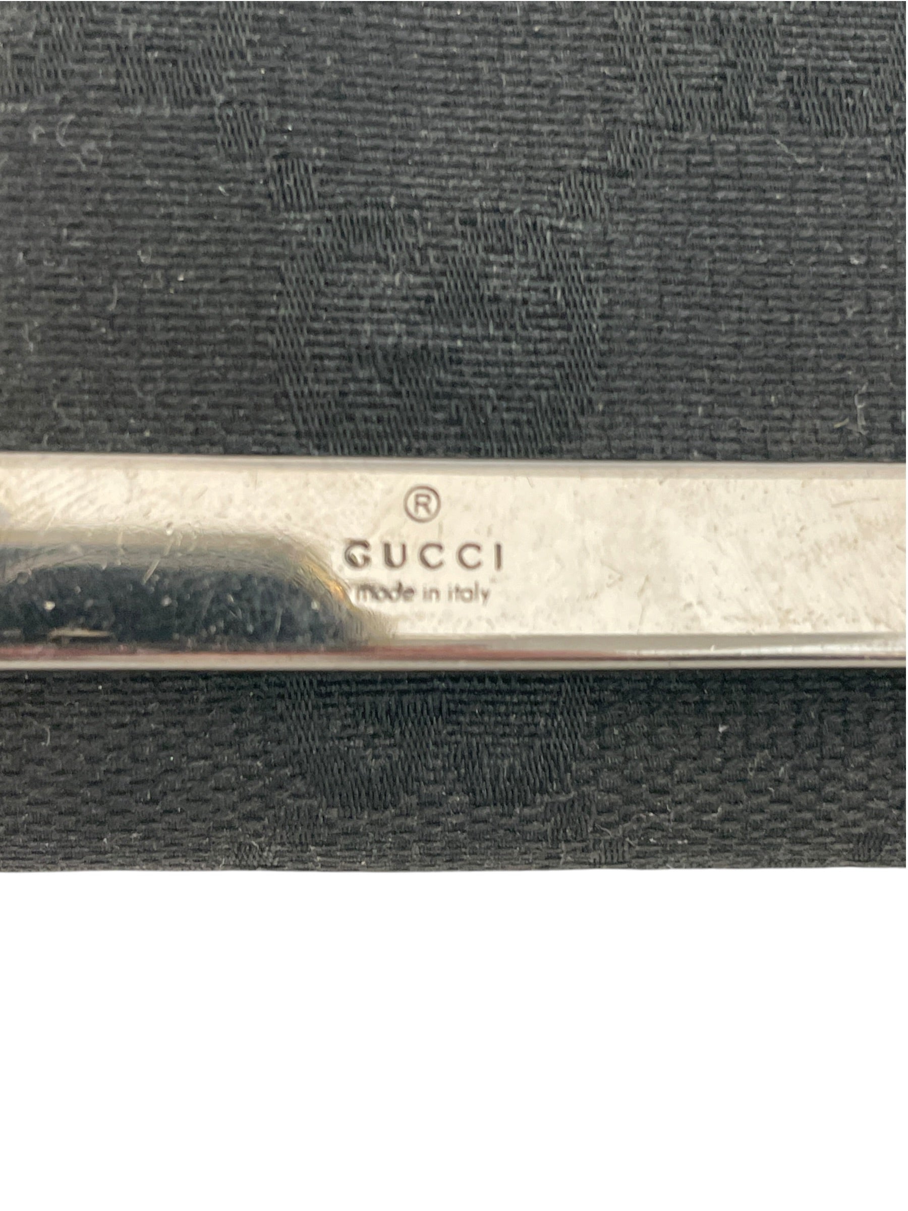 GUCCI/Key Case/Monogram/Leather/BLK/L's/GG Canvas 6-Key view 4