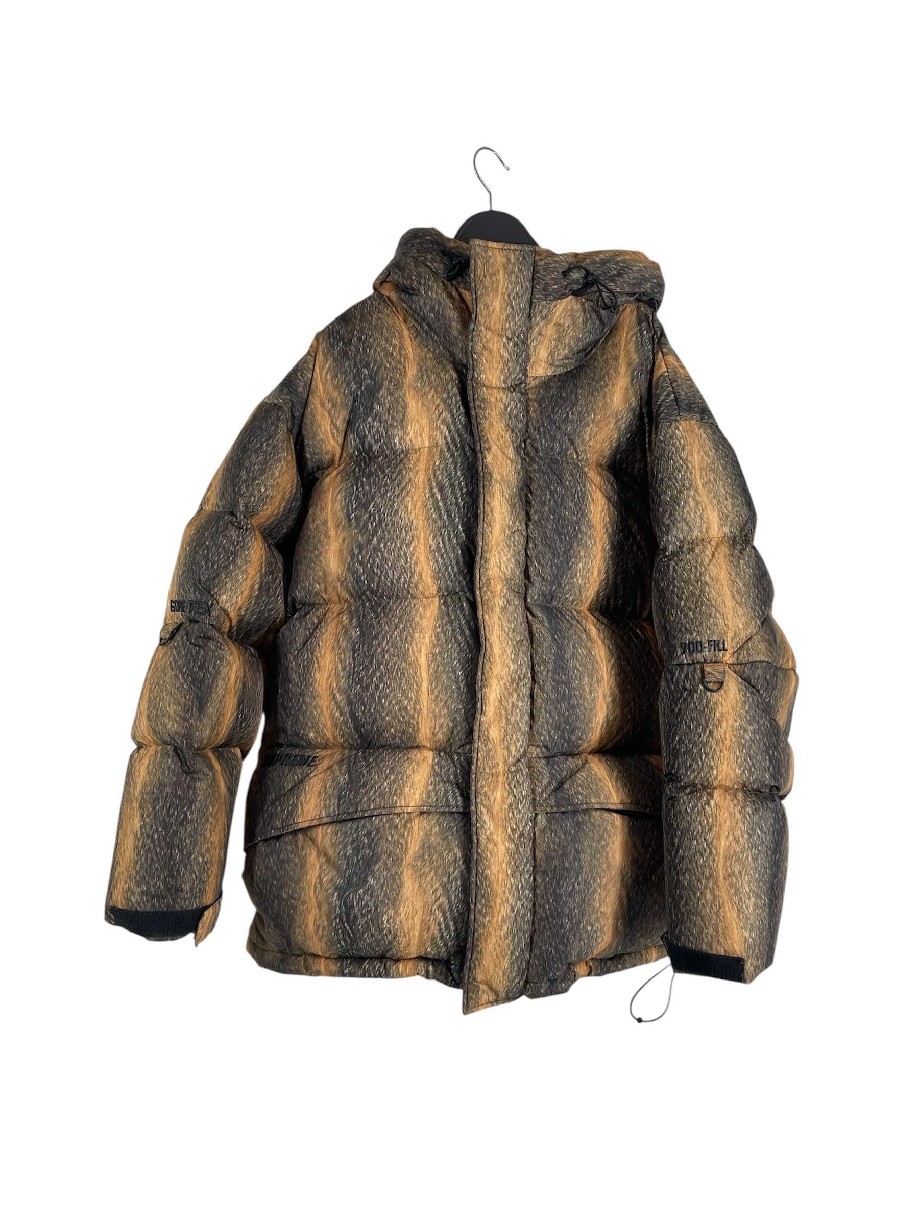 Supreme/Puffer Jkt/L/Gore-Tex/CML/Animal Pattern/900 FILL DOWN PARKA view 1
