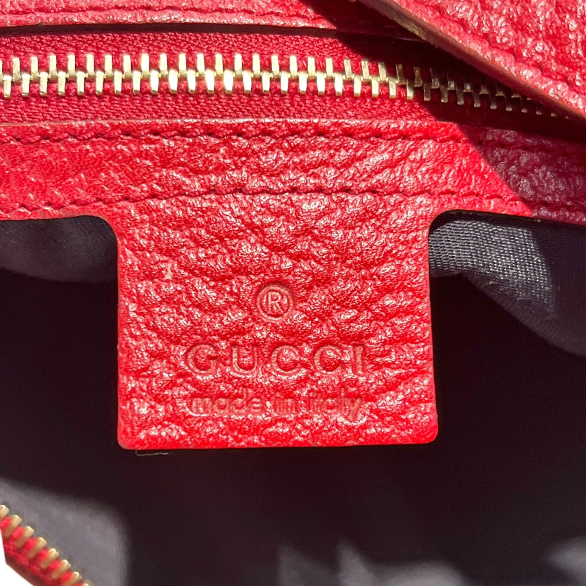 GUCCI/Hand Bag/Leather/RED/BLONDIE HANDBAG view 5