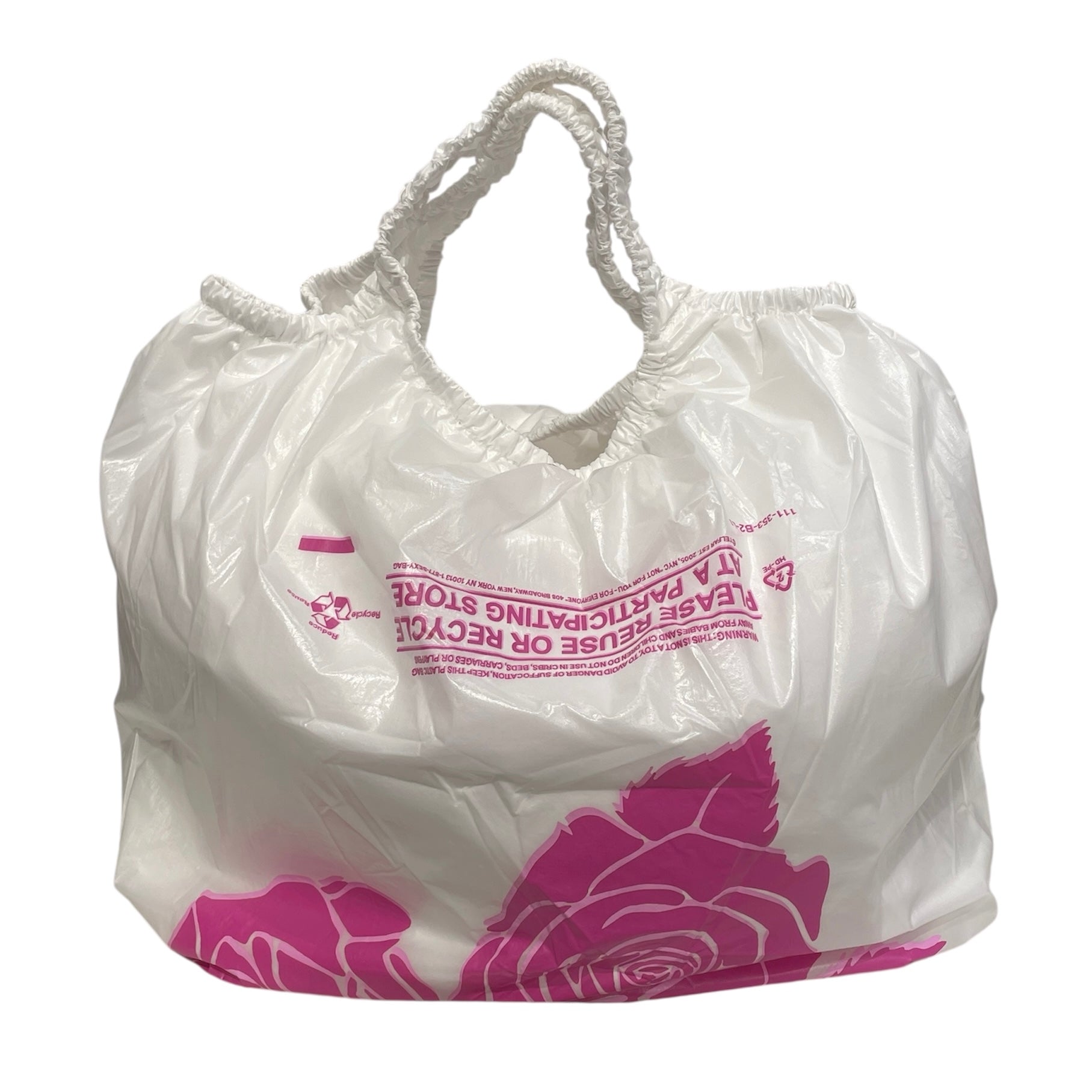 Telfar/Tote Bag/All Over Print/Acrylic/WHT/840258683736 view 2