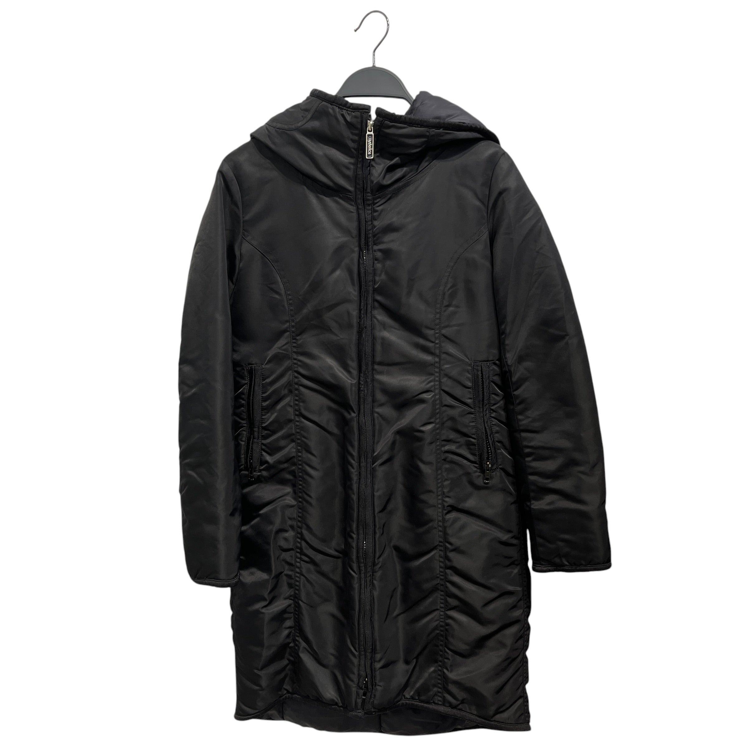 Hysterics/Puffer Jkt/BLK/LONG view 1