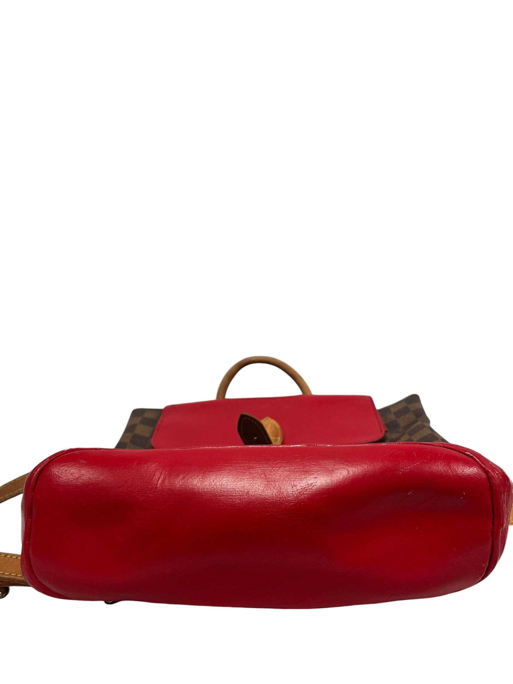 LOUIS VUITTON/Backpack/Leather/RED/SOHO BACKPACK view 4